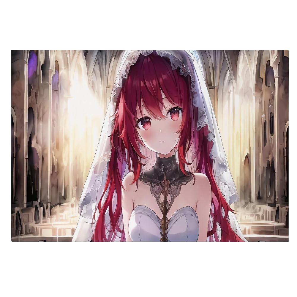 Lienzo de anime kawaii duradero de 40x60 cm ideal para decoración de hogar 8