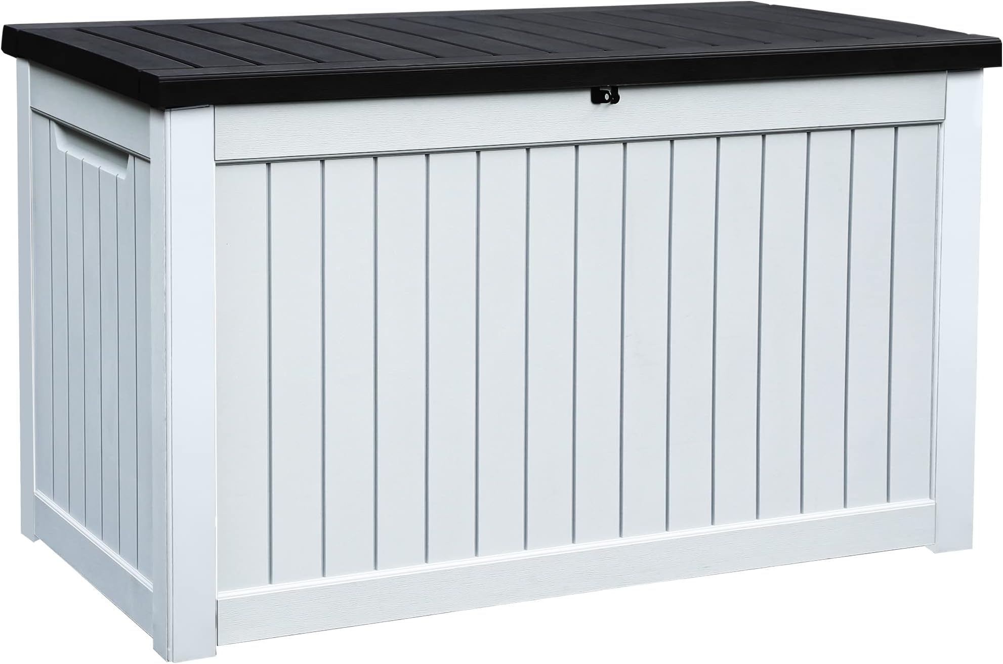 DWVO Large Deck Box 120 Gallon Waterproof Outdoor Storage