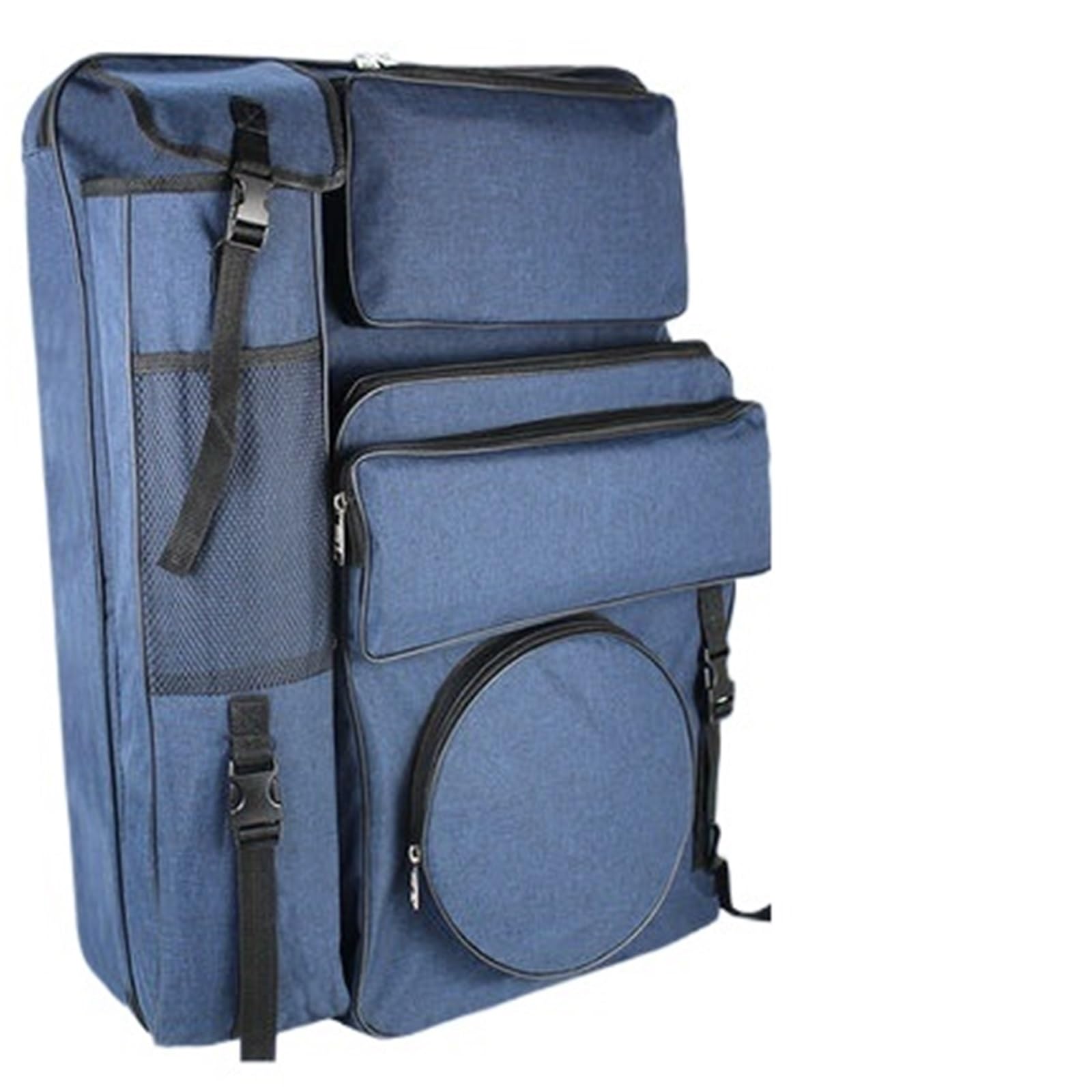 Bolsa para Portafolios De Arte Bolsa de Arte Plegable for Tablero de Dibujo, Estuche de portafolio de Arte for Pintura, Mochila Impermeable for Dibujo de Artista(Blue)