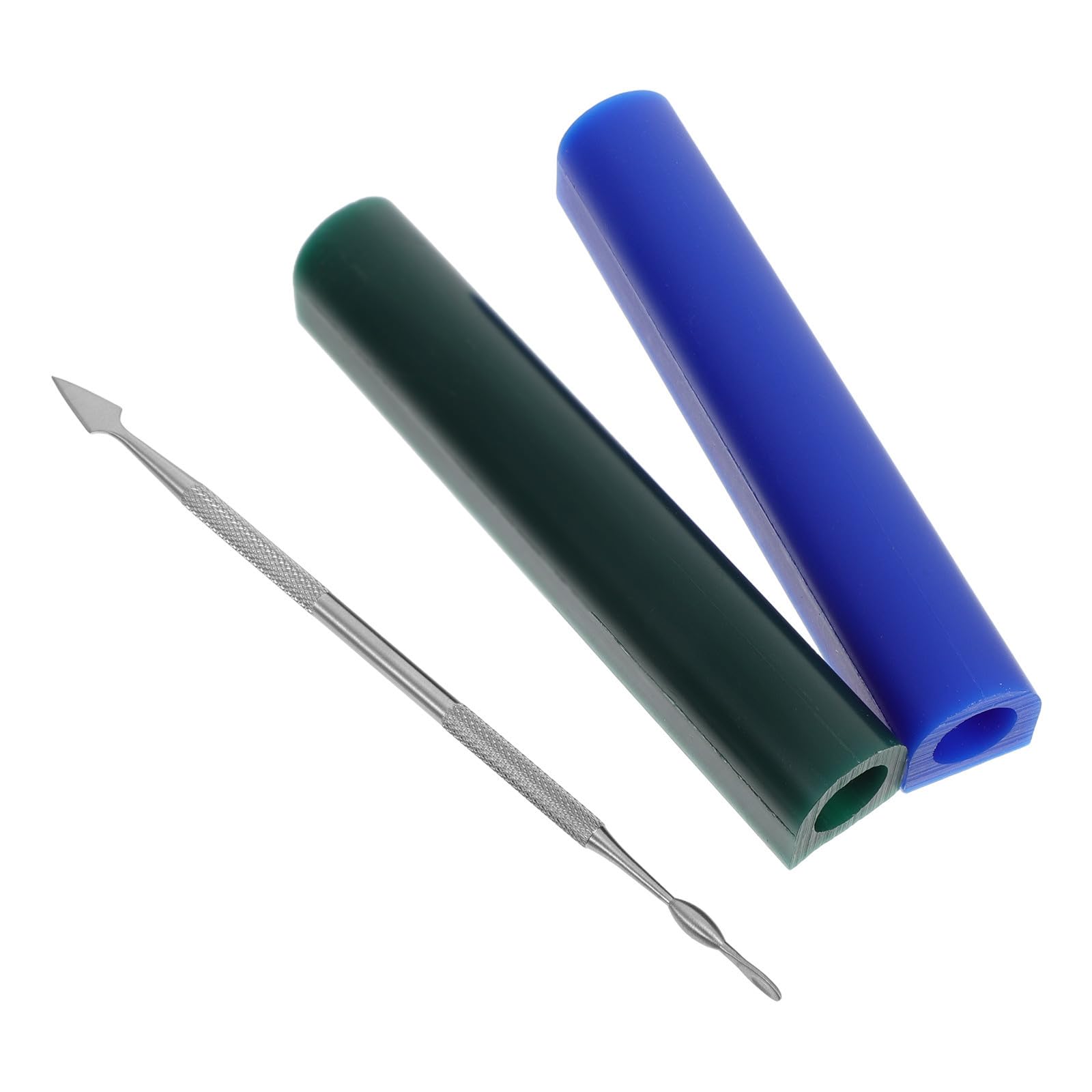 Cera azul para moldear joyas jojofuny y herramienta de acero inoxidable para tallar anillos