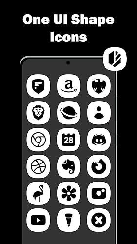 One UI 3 White AMOLED - Icon Pack