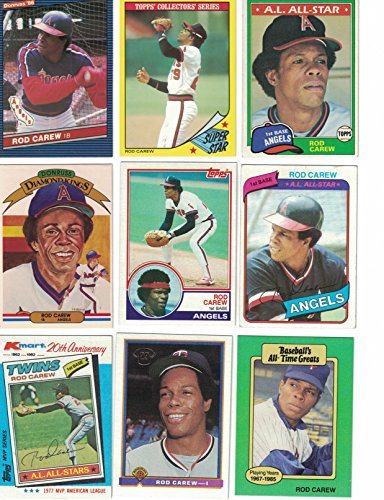 Rod Carew 30 Baseball Cards