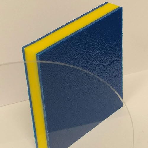 Miniatura 5 de SIBE-R PLASTIC SUPPLY Disco redondo circular transparente PETG de tamaño personalizado, todos los grosores y diámetros disponibles, pantallas POP y