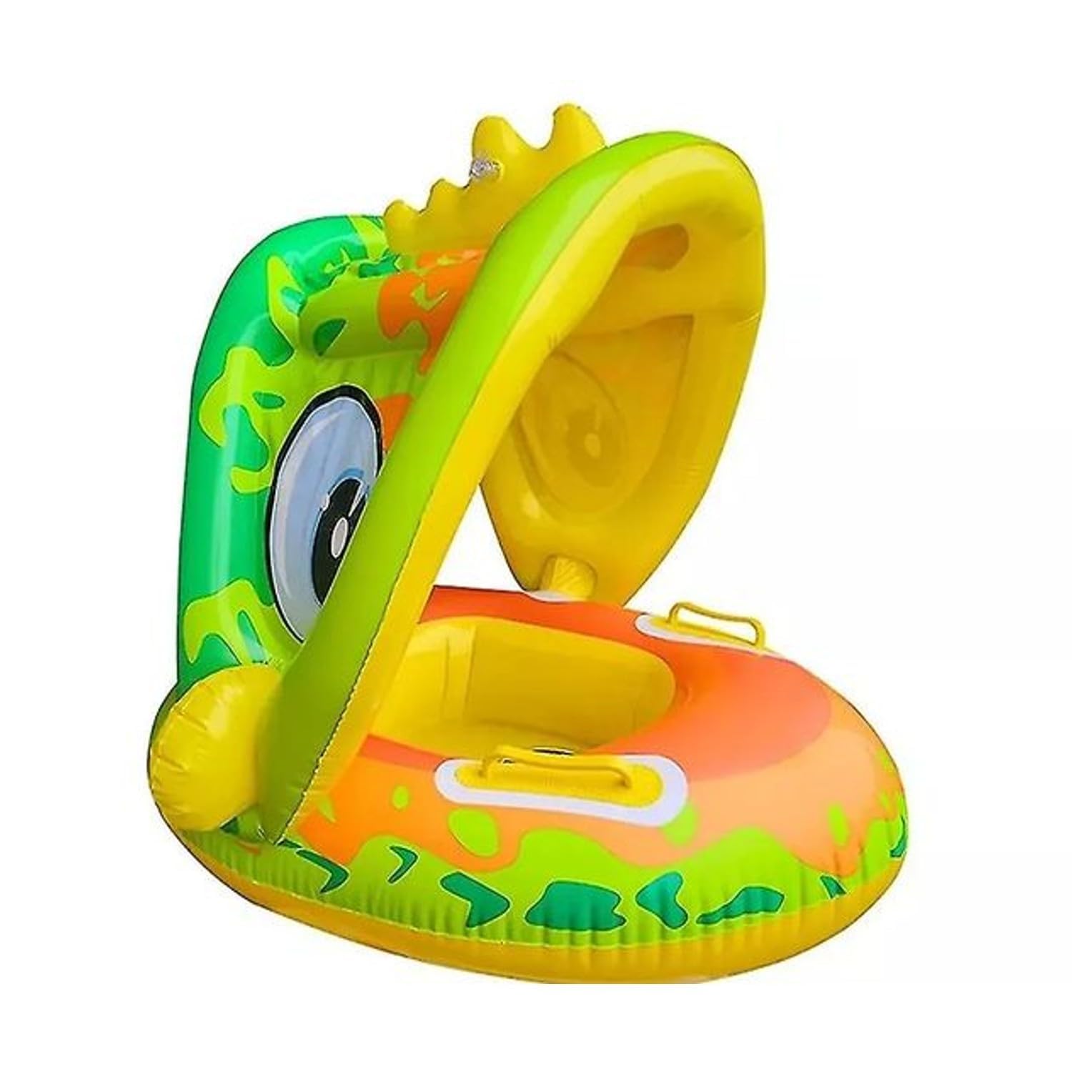 Careopeta Swimming Pool Tube for Kids 0-5 yrs Baby Float Ring with Shade Canopy Kids Swimming Accessories Pool Tube for Babies, Swim Ring Tube for Toddler,Infant,Baby (Yellow) (B0CZDD95DG) Amazon Price History, Amazon Price Tracker