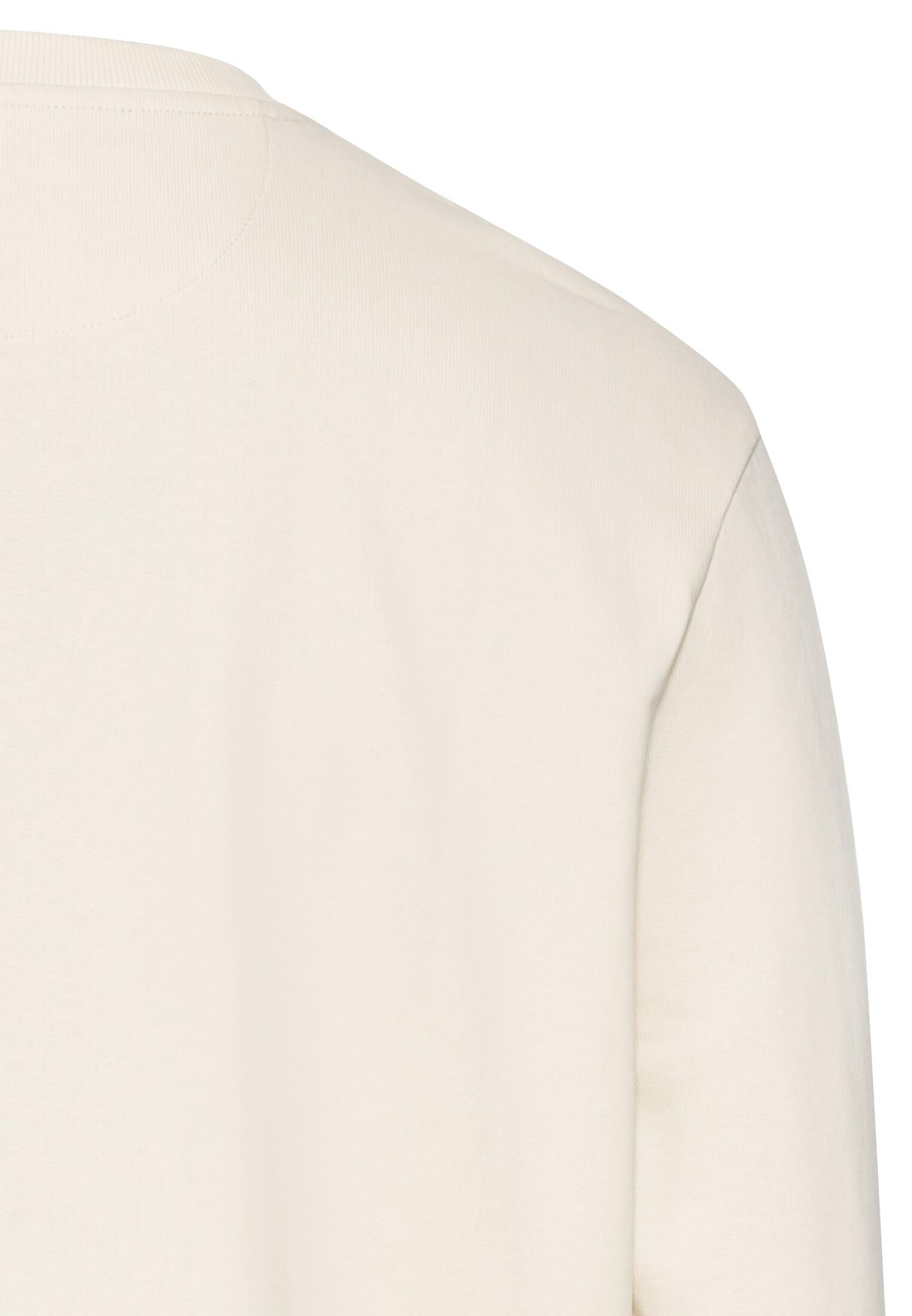 camel active Herren Rundhals Sweatshirt mit Brusttasche