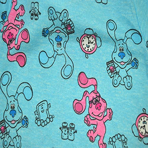 AME Sleepwear Girls Blue's Clues Clued In Cotton Toddler 4 Piece Pajamas (5T)2