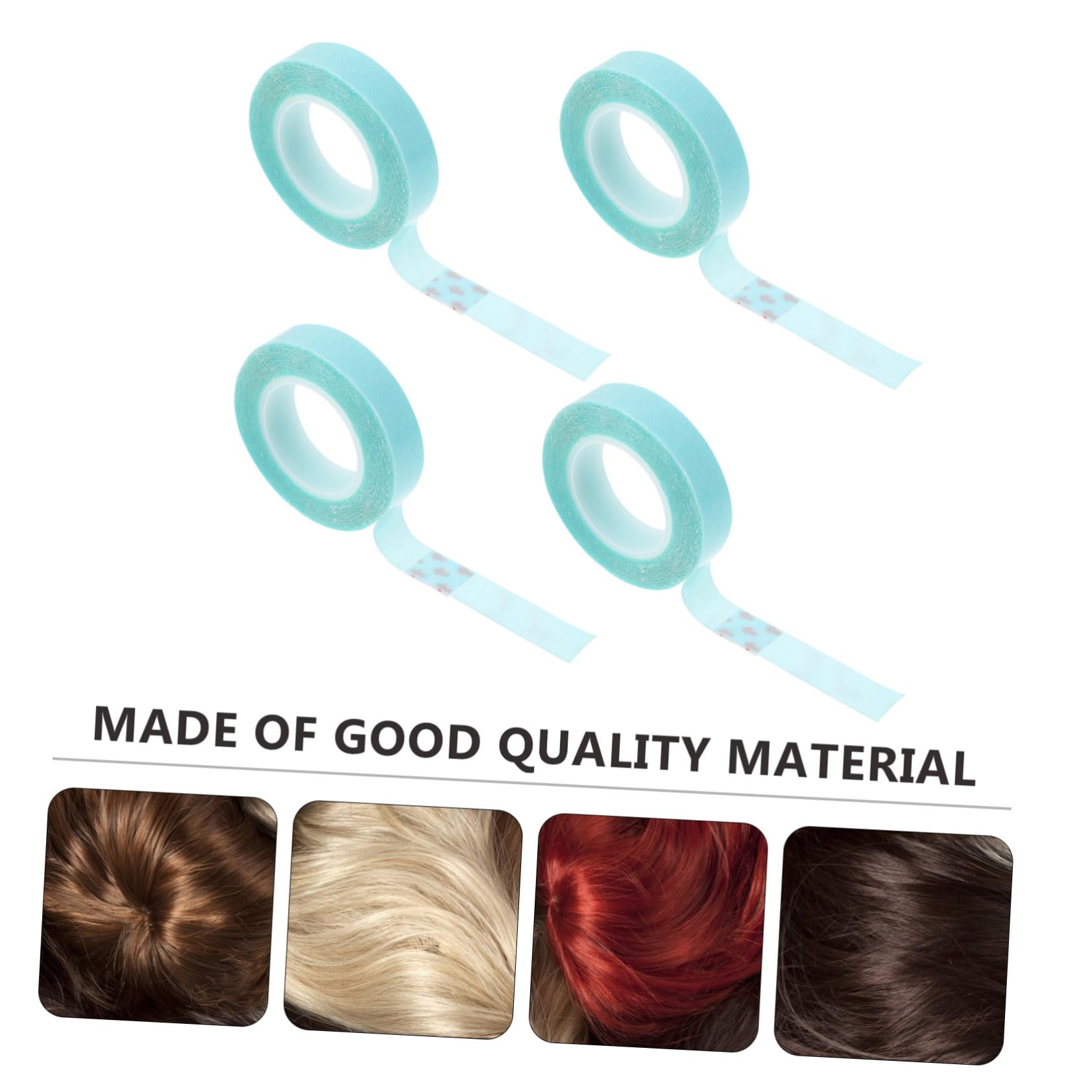 8rotoli Tape Per Estensioni Strisce Biadesive Per Parrucche Da Accessori Per Estensioni Senza Danneggiare Per Acconciature Naturali e Brillanti