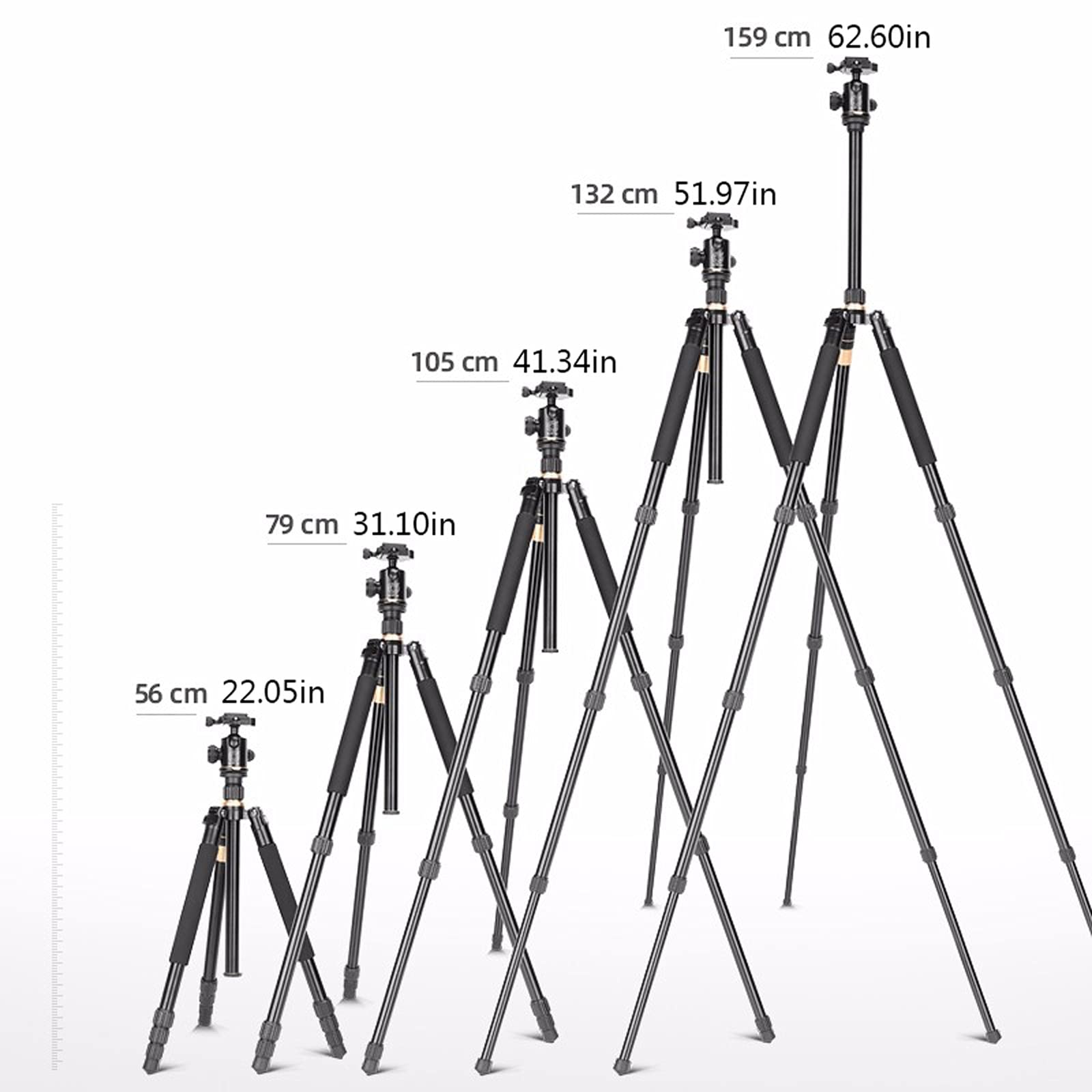 Stand del Proiettore, Supporto Regolabile Supporto del proiettore Lightweight Treppiede regolabile per il supporto del pavimento del treppiede a 360 ° Testa della palla girevole a 360 ° per la fotocam