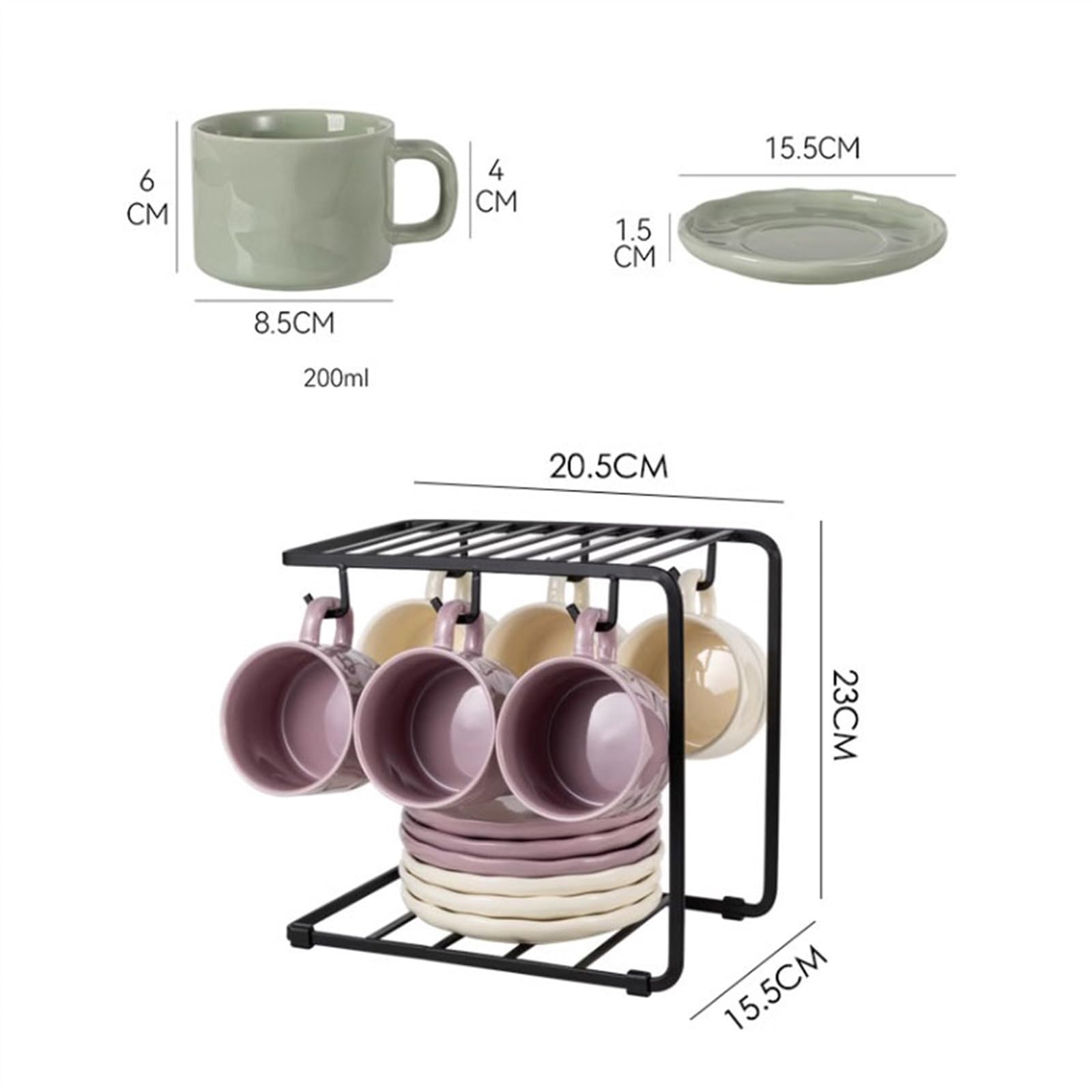 Filiżanka do kawy Latte Filiżanki do kawy wysokiej jakości wykwintne europejskie popołudniowa herbata zastawa stołowa ceramiczne wysokiej jakości kubki i spodki zestaw filiżanek do herbaty