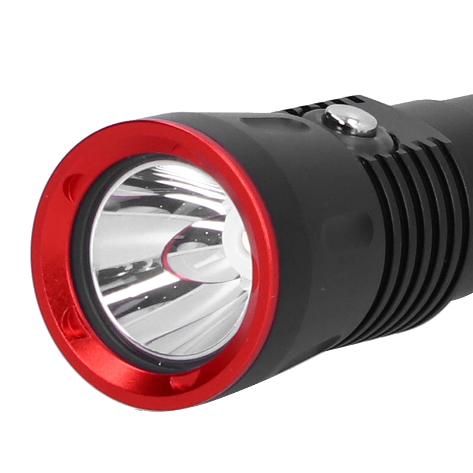 Torcia subacquea professionale 3000LM IP68 Lampada subacquea impermeabile Ultra luminosa per la pesca in campeggio di salvataggio