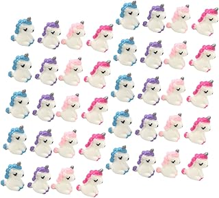 40 Adet Mini Manzara Mikro Manzara Reçine Bonsai Yumuşak Oyuncak Dekorasyonları Bahçe Minyatür Heykeli Hassas İşçilik