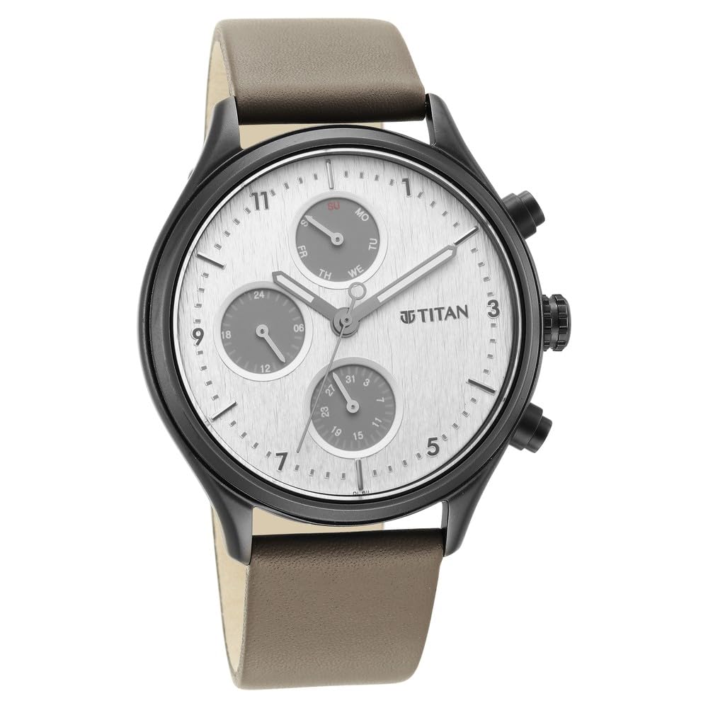 Analog Silver Dial Men's Watch-1803NL02