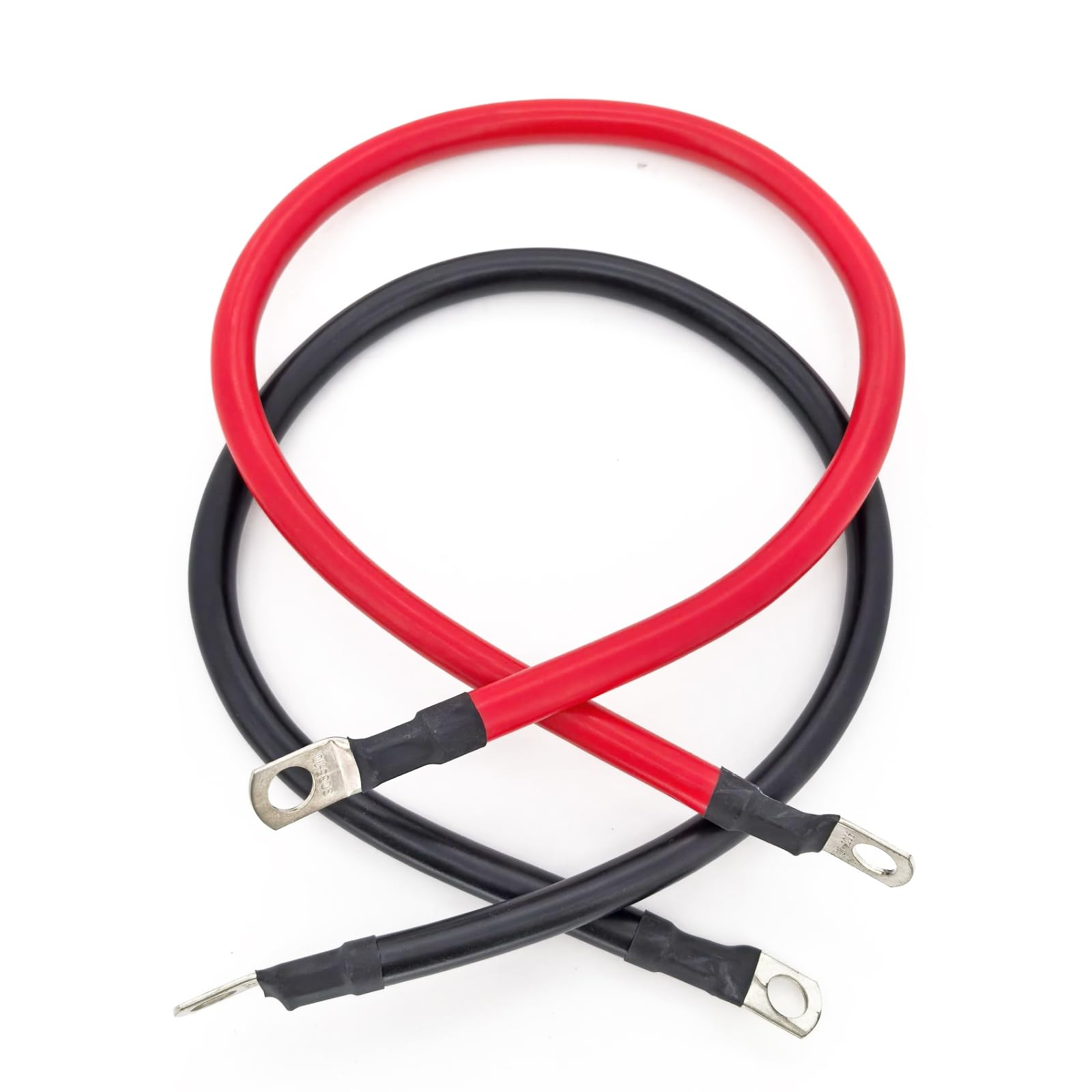 電気２号 Amazon.com: 2 AWG Gauge Battery Cables Set with Terminals for