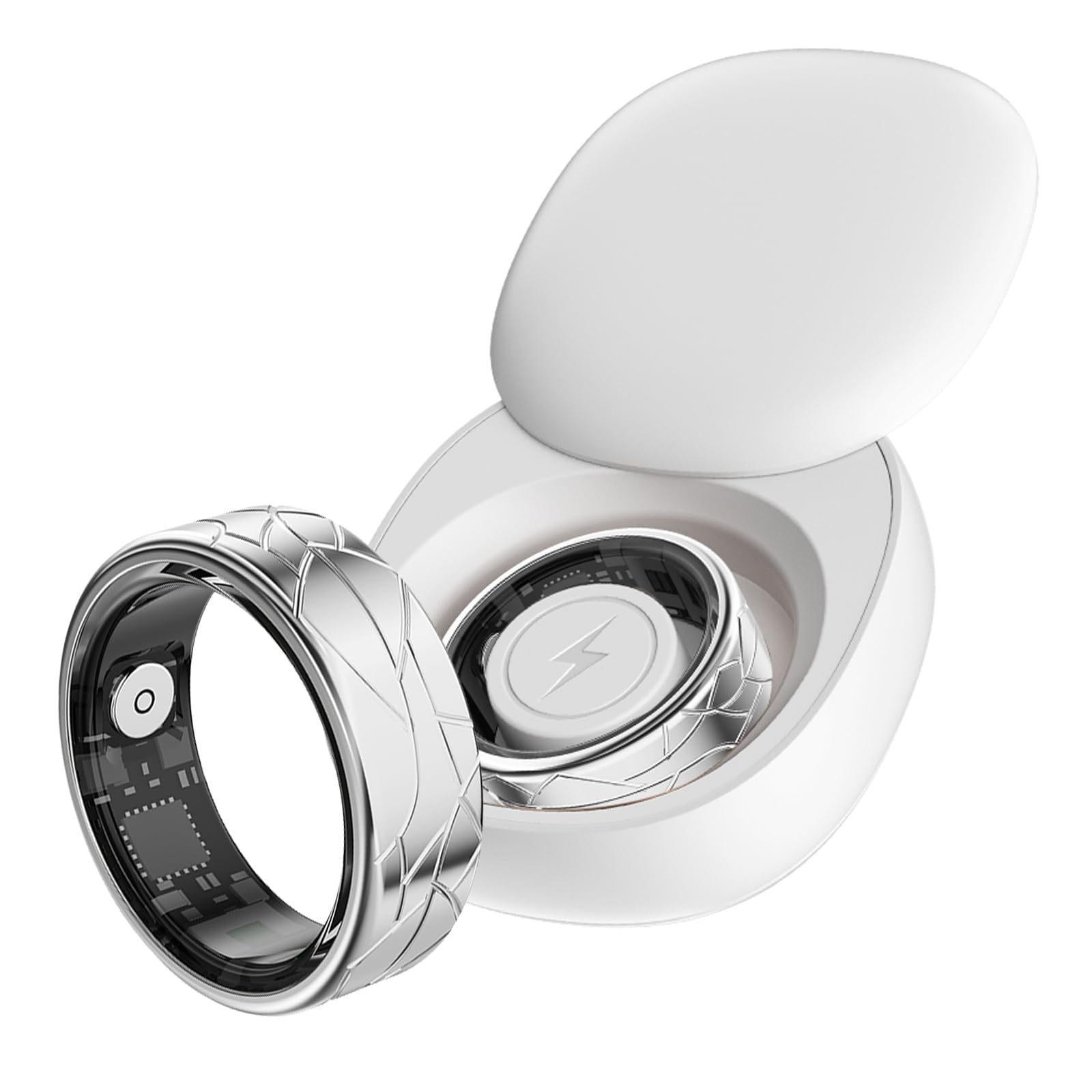 Smart Ring Fitness Tracker For Men Women Fitness Ring Pedometer ...