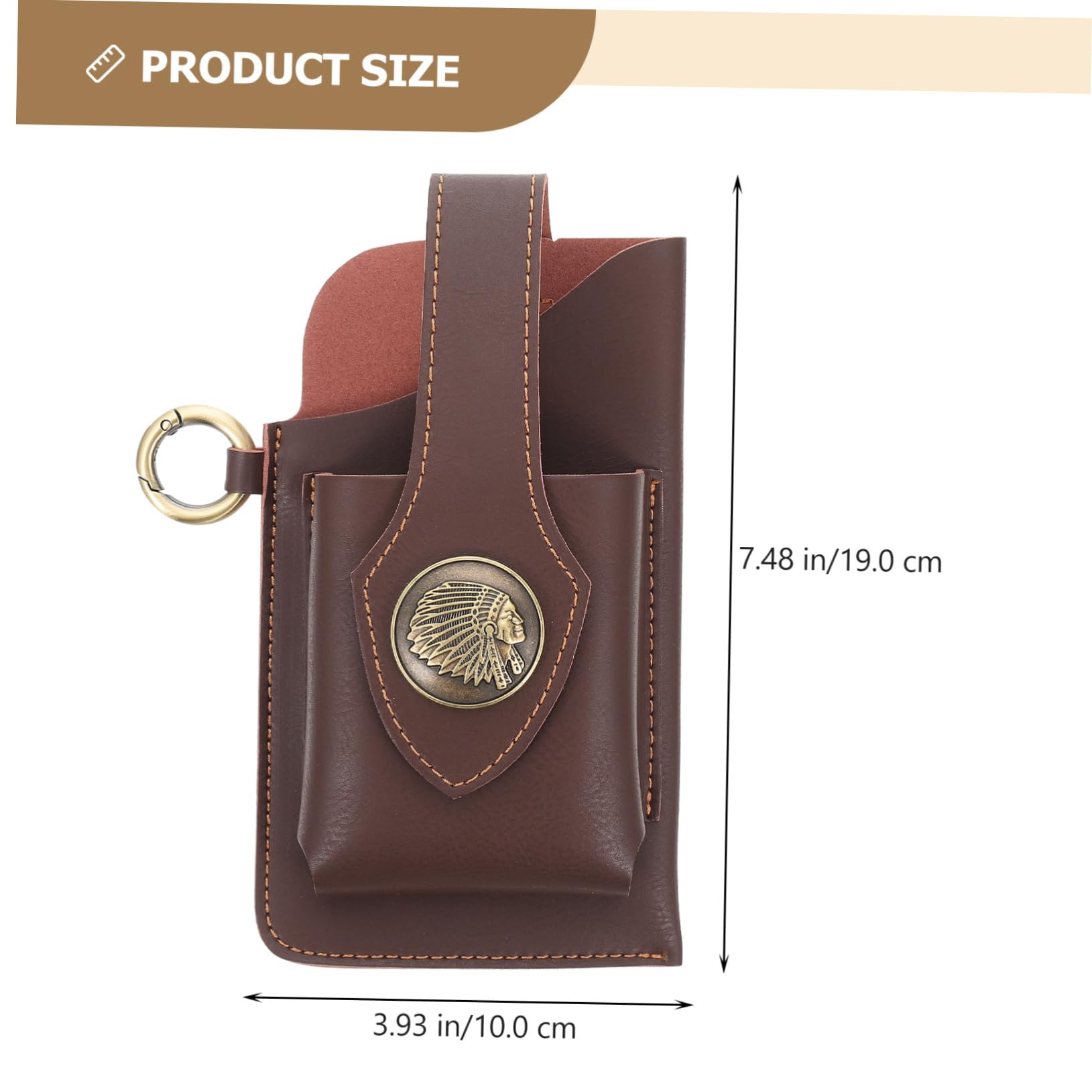 Toddmomy 4pièces De Multifonction Pour Pochette à Ceinture Pour Téléphone Portable De Sport Pu Pour Running