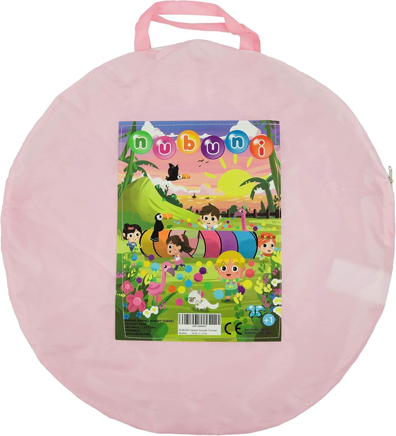 Tunnel Bambini XL 180 cm. : Tenda Psicomotricita per Bambini : Giochi per Natale