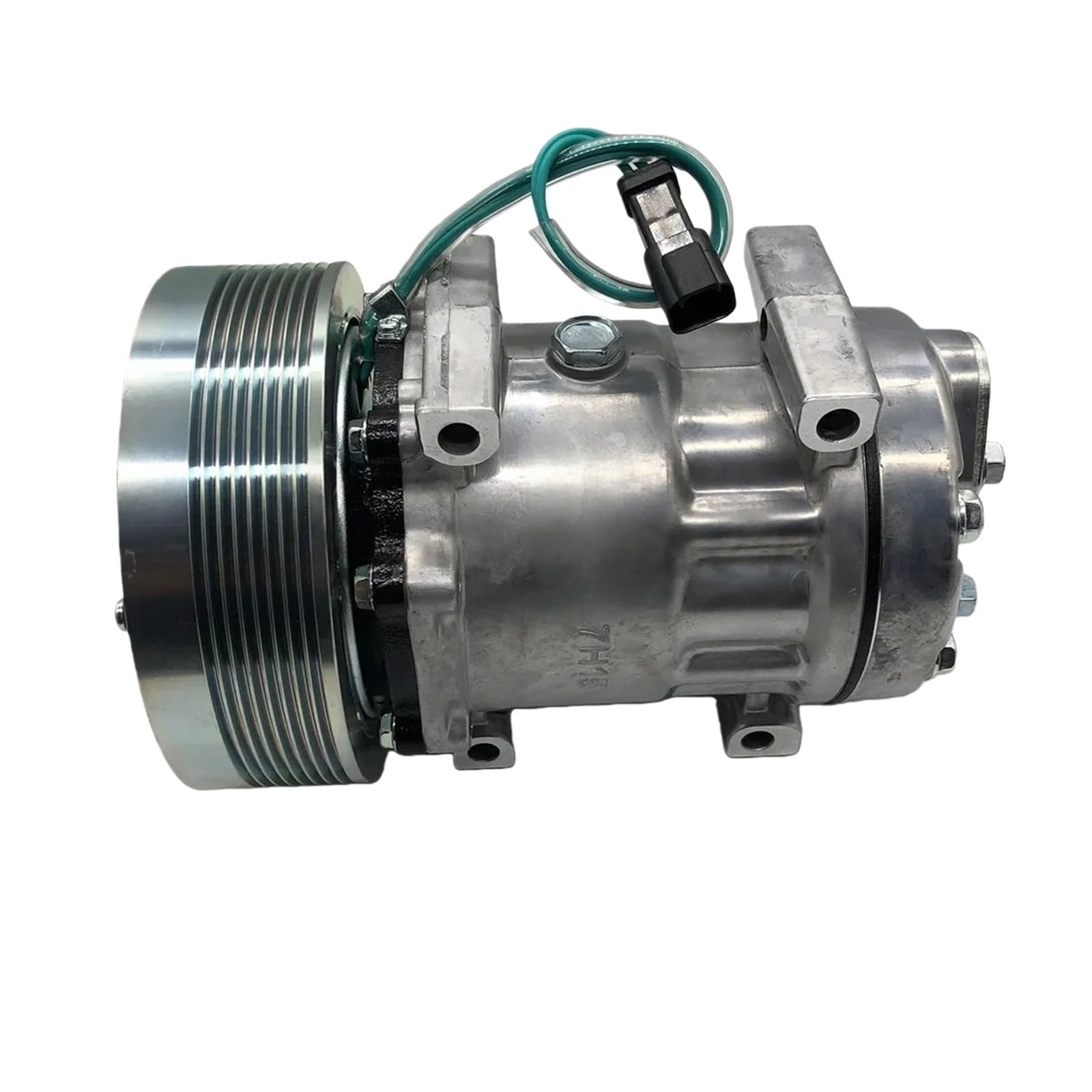 Jmcxwlaq One Color A/C Air Conditioning Compressor Cooling Pump 7H15 24V Compatible With Caterpillar Krone 75R90394 3249711 324-9711 270124760 54250 4250 4130
