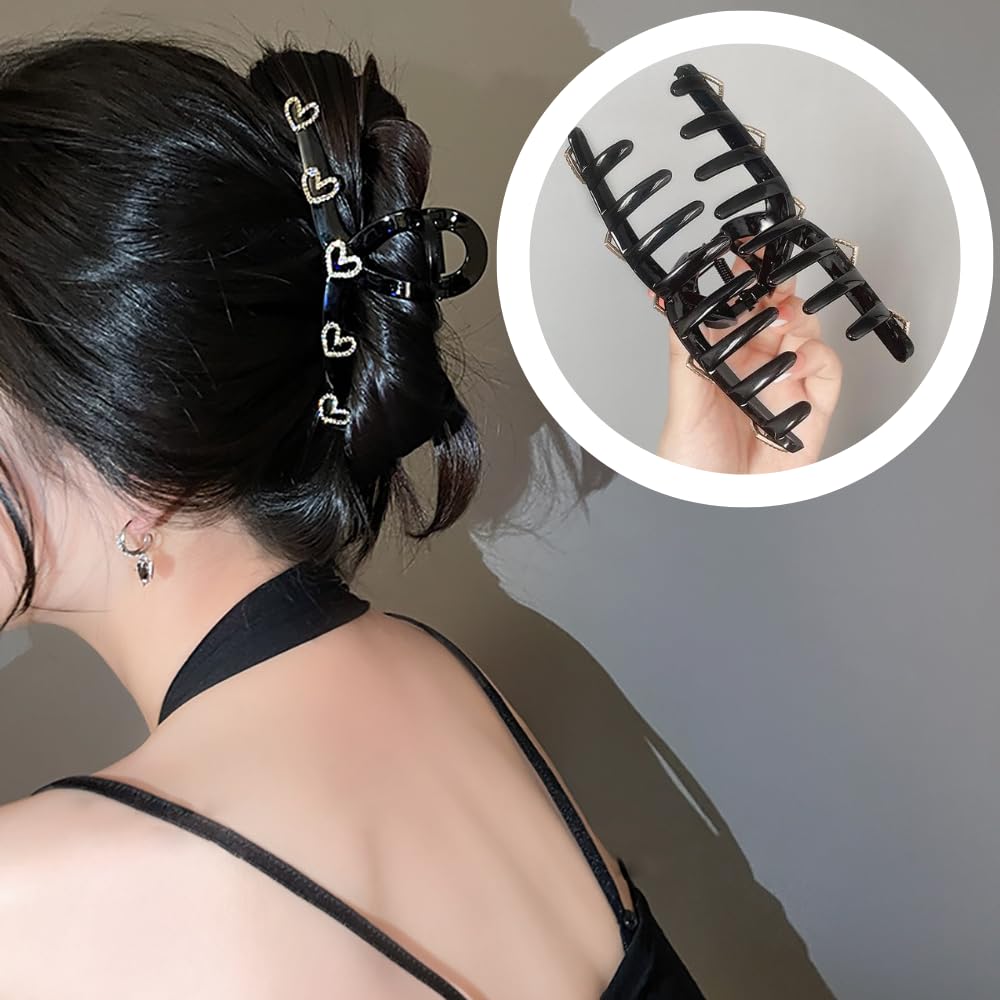 Heart Hair Clips (Five Heart) : Amazon.ca: Beauty & Personal Care