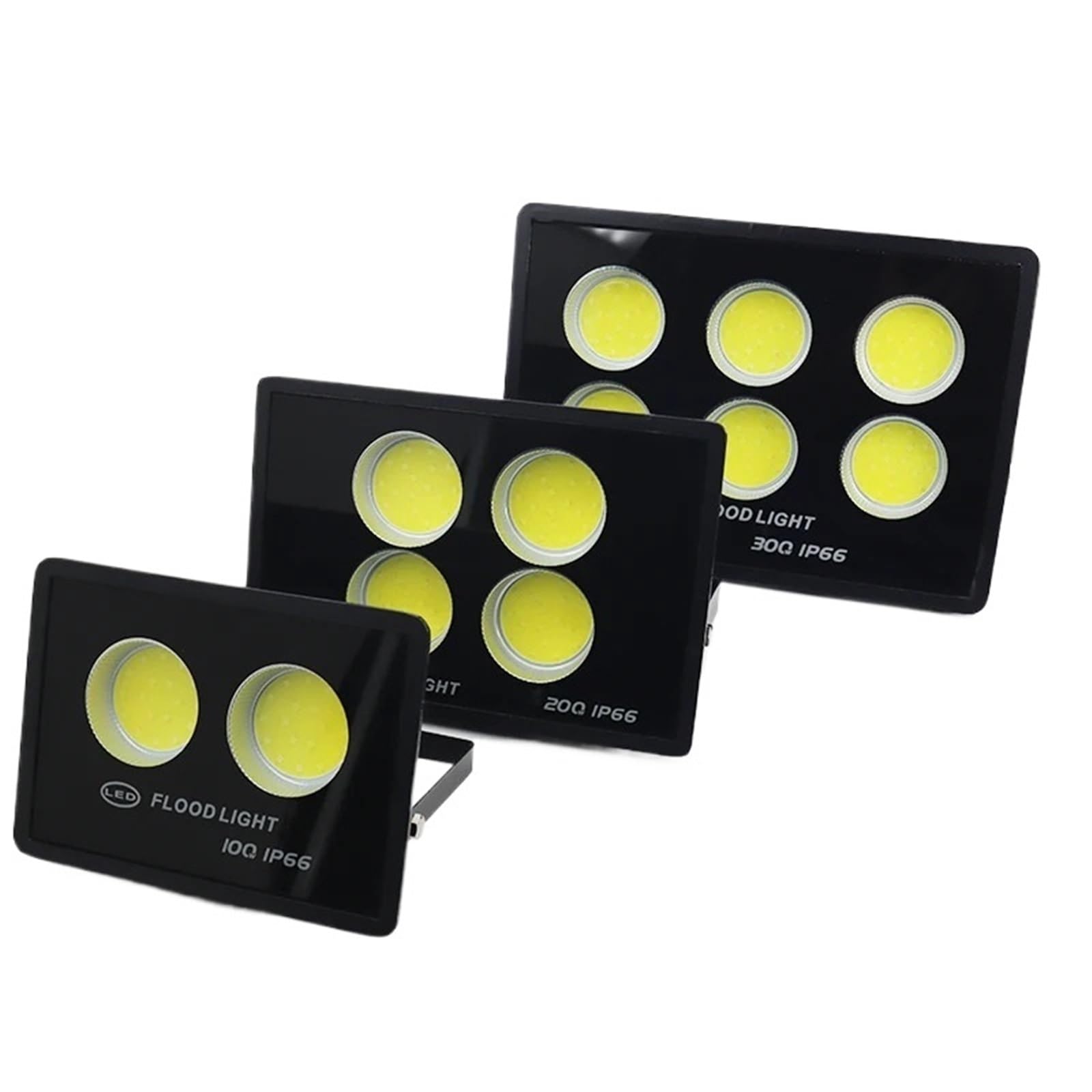 LJLJCQCNS Led Flood Light 500W 400W 300W 200W 100W AC 220V Outdoor Wall Floodlight Spotlight IP66 Waterproof LED Street Lamp(35,100W)