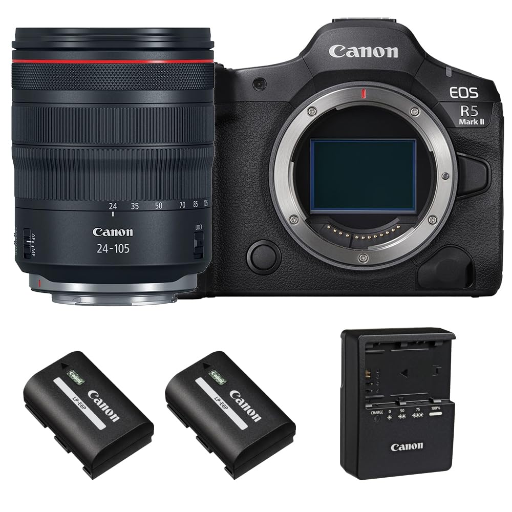 デジタルカメラ EOS R5 II RF 24-105mm F4 RF 50mm F1.8 デジタルカメラ EOS R5 II RF 24-105mm F4 RF 50mm F1.8 新品