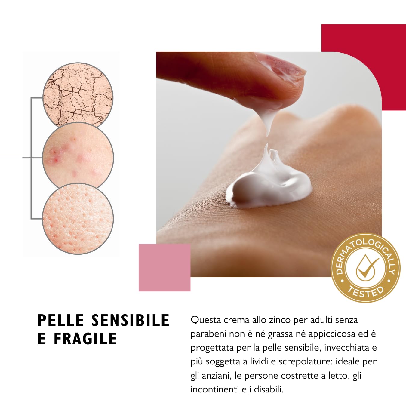 Farmoderm Pasta Barriera Ossido di Zinco 10% Crema Pannolini Piaghe Decubito Irritazioni 200ml