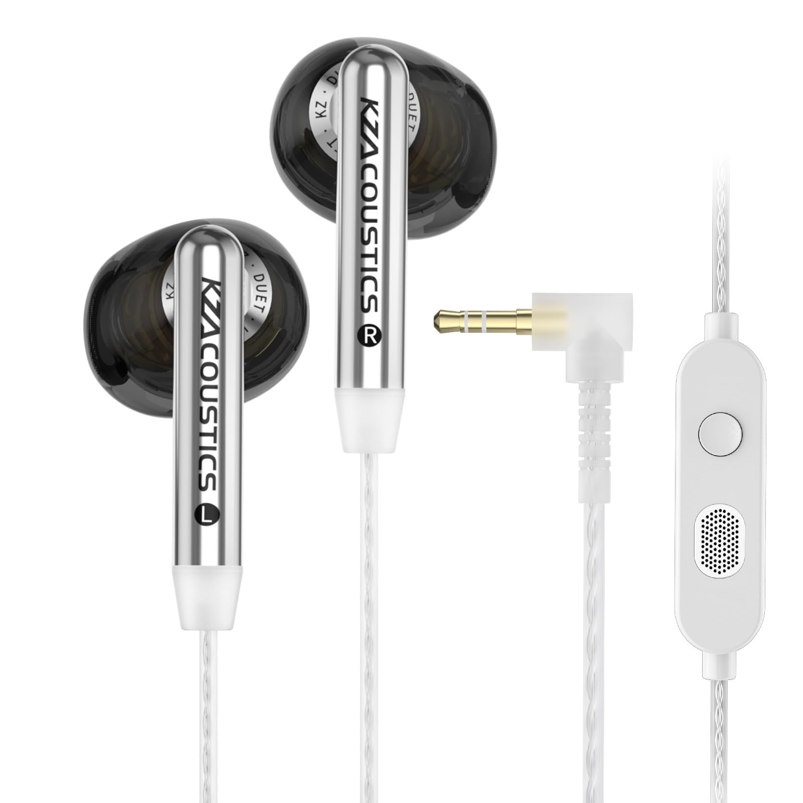 Amazon.co.jp: KZA COUSTICS KZ Duet インイヤーゲーミングイヤホン