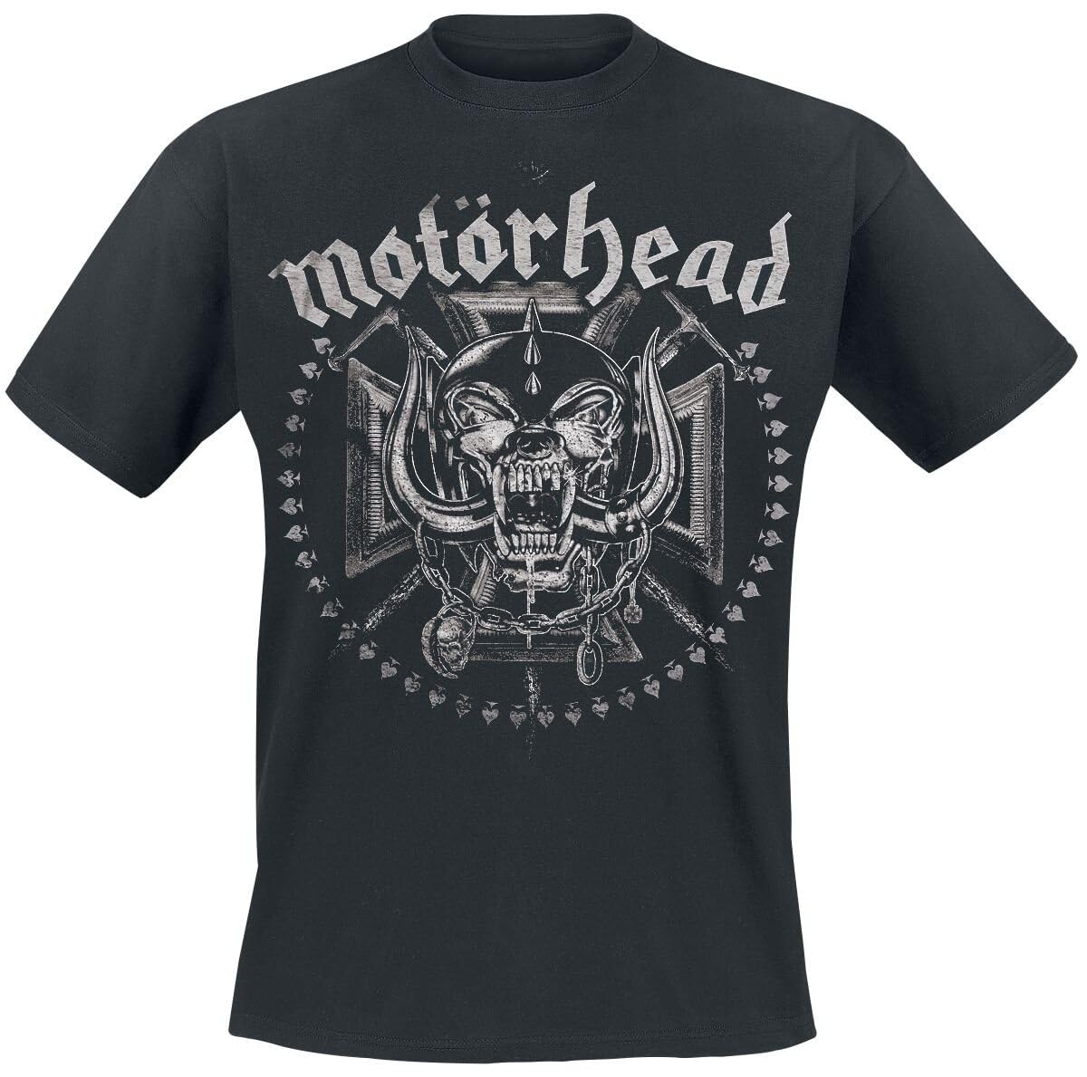Motörhead Iron Cross Swords Männer T-Shirt schwarz Band-Merch, Bands, Nachhaltigkeit