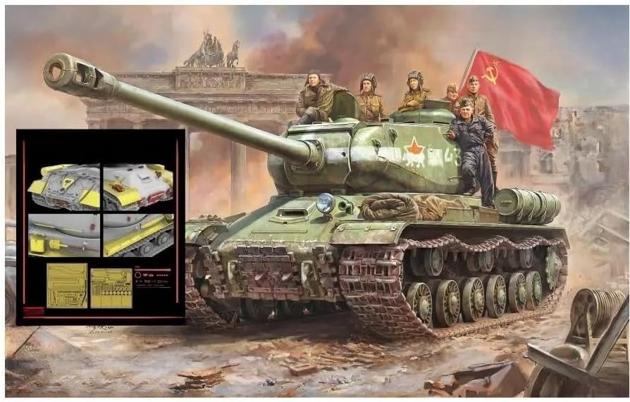 5160+2118 RYE Field 1/35 Soviet JS-2 Model 1944 Heavy Tank [Workable Tracks] Military Model Kit