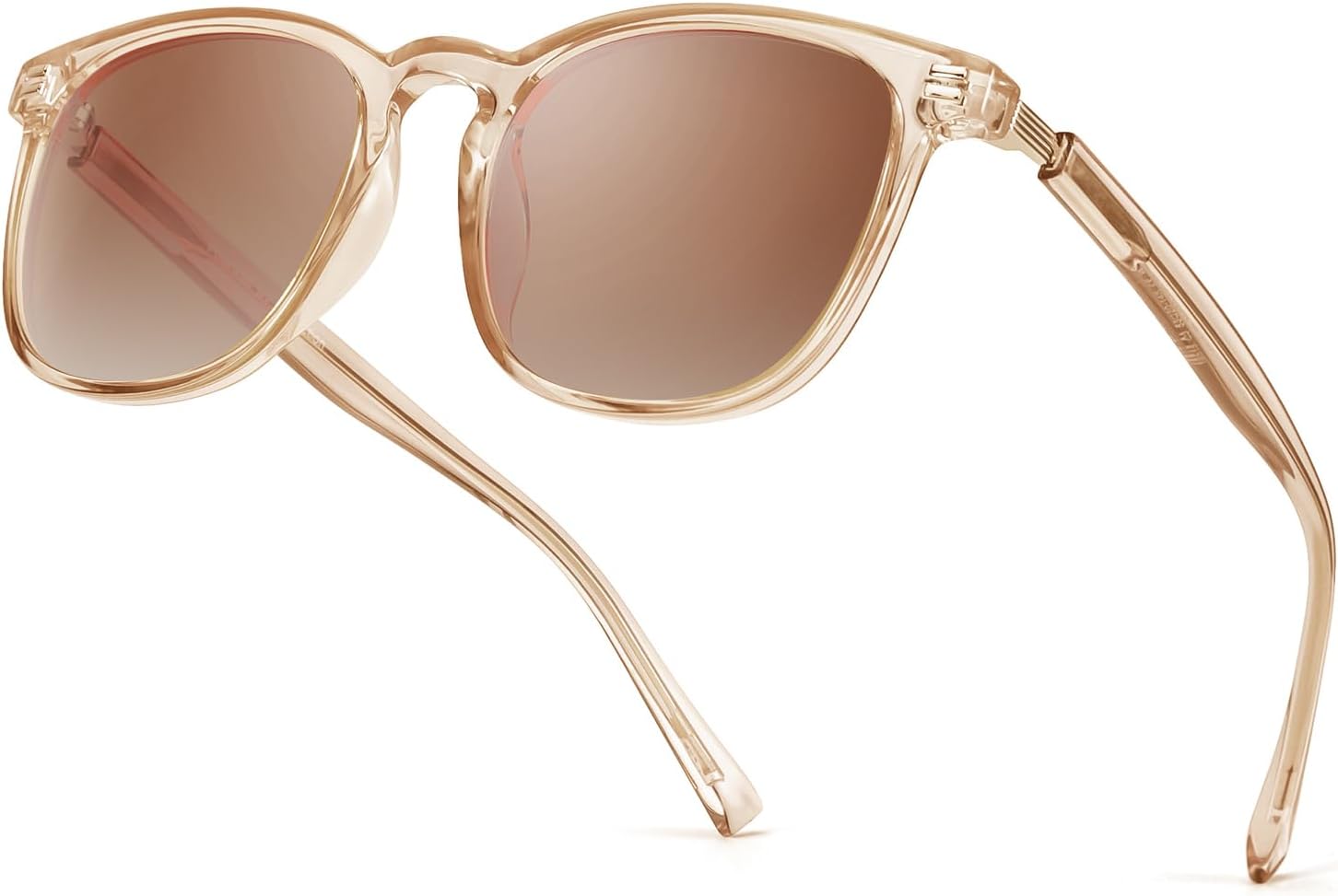 FIMILU2 Packs Sunglasses for Women Polarized UV400 Protection Lens Big Frame Fashion Glasses Trendy Stylish Shade