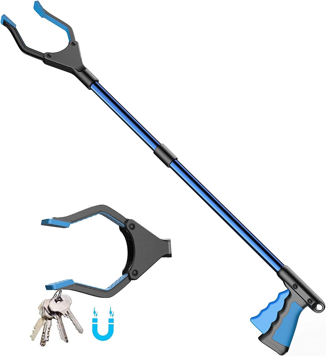 YAUNGEL Grabber Reacher Tool, 81cm/32in Foldable Pickup Tool with