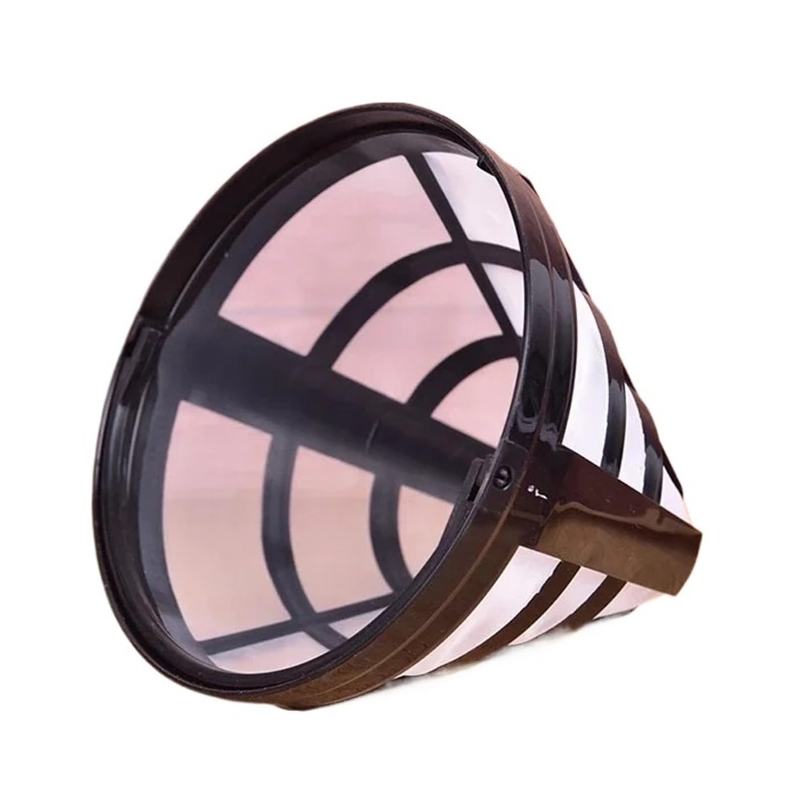 Filtro de café repuesto, cesta rellenable reutilizable, estilo taza, herramienta cervecería, accesorios, utensilios cocina hechos a mano(4pcs26504-1)