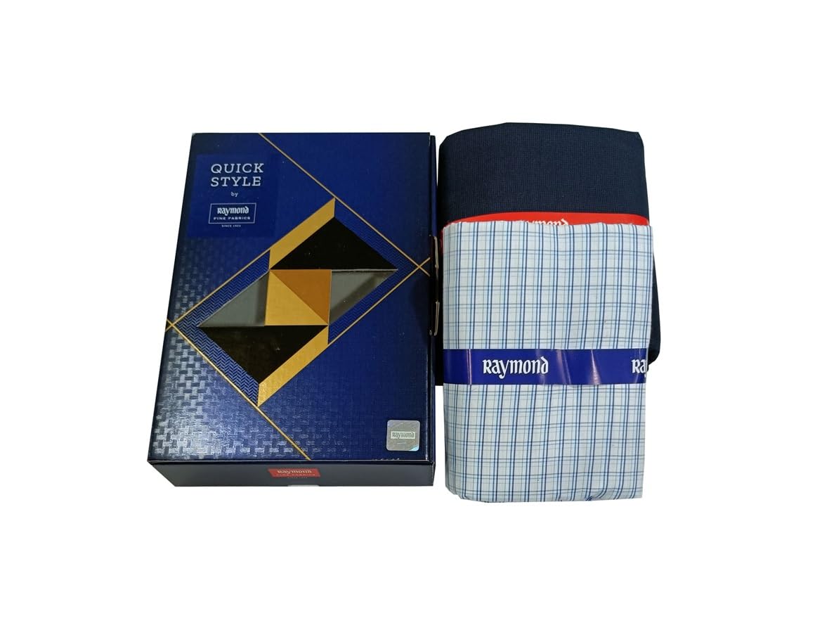 Fabrics Men's Cotton Shirt and Trouser Unstitched Fabric Set - Gift Pack (Multicolour_Free Size) 116
