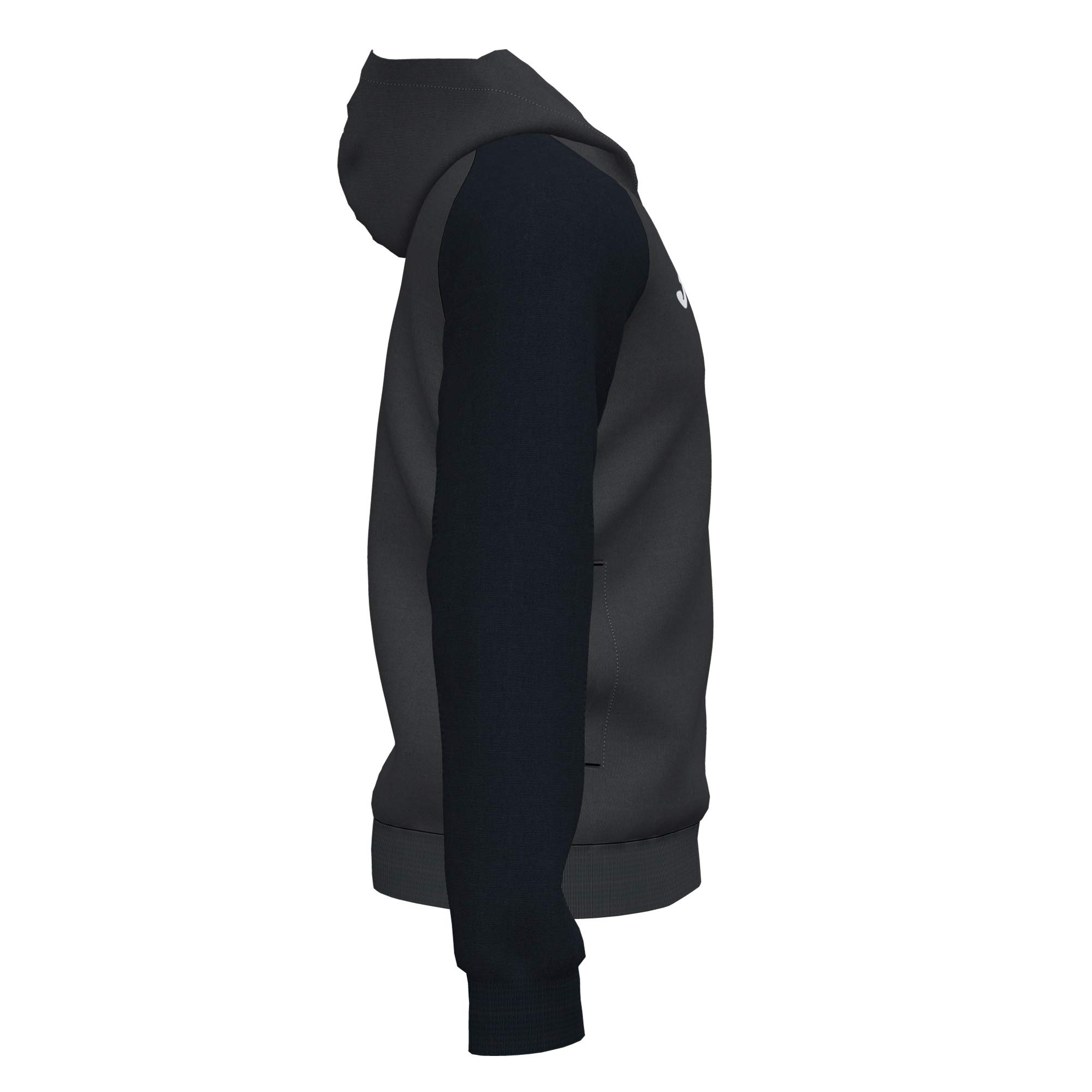 Joma - Sudadera de Hombre con Capucha y Cremallera , 8XS - 3XL - Suave y Cálido con Rib en Puños y Bajo - Academy IV
