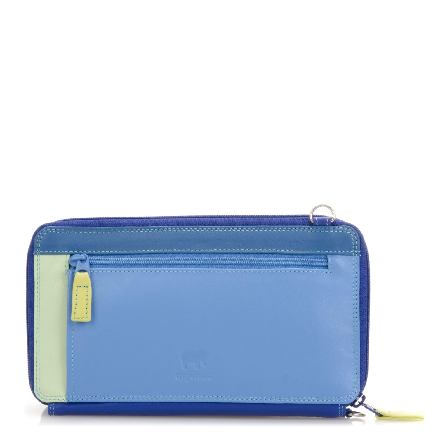 Mywalit Zip Round Multi Purse with Shoulder Strap