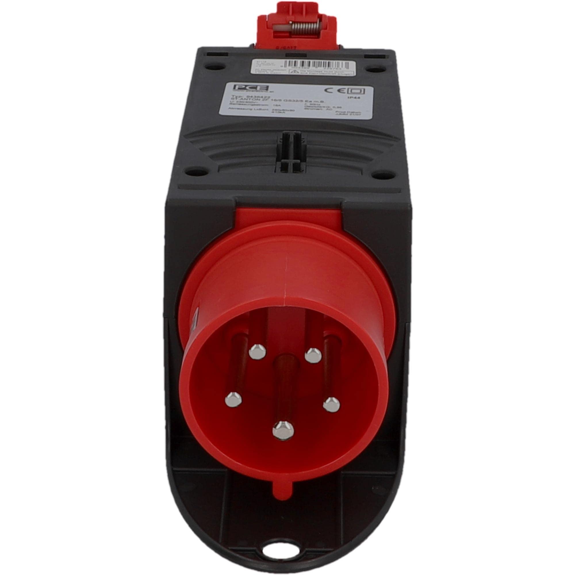 PCE CEE-Mobil-Verteiler 1xCEE 32/16A abgesichert, mit Bügel