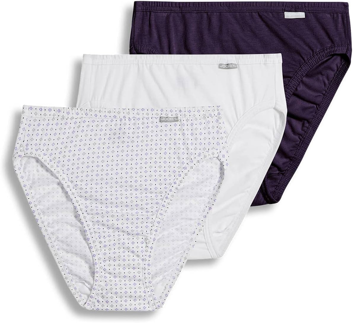 Jockey Women's Underwear Elance Brief - 3 Pack