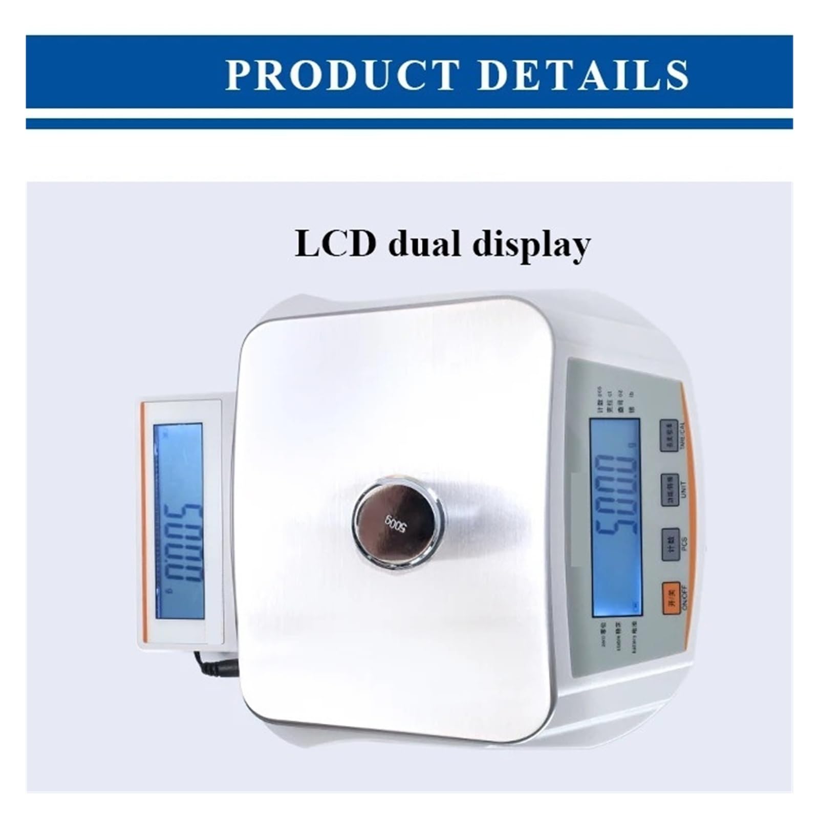 0,01g 100-2000g Dual Display LCD Schmuck Labor Elektronische Waage mit RS232 Schnittstelle Schnelle Reaktion(300g 0.01g)