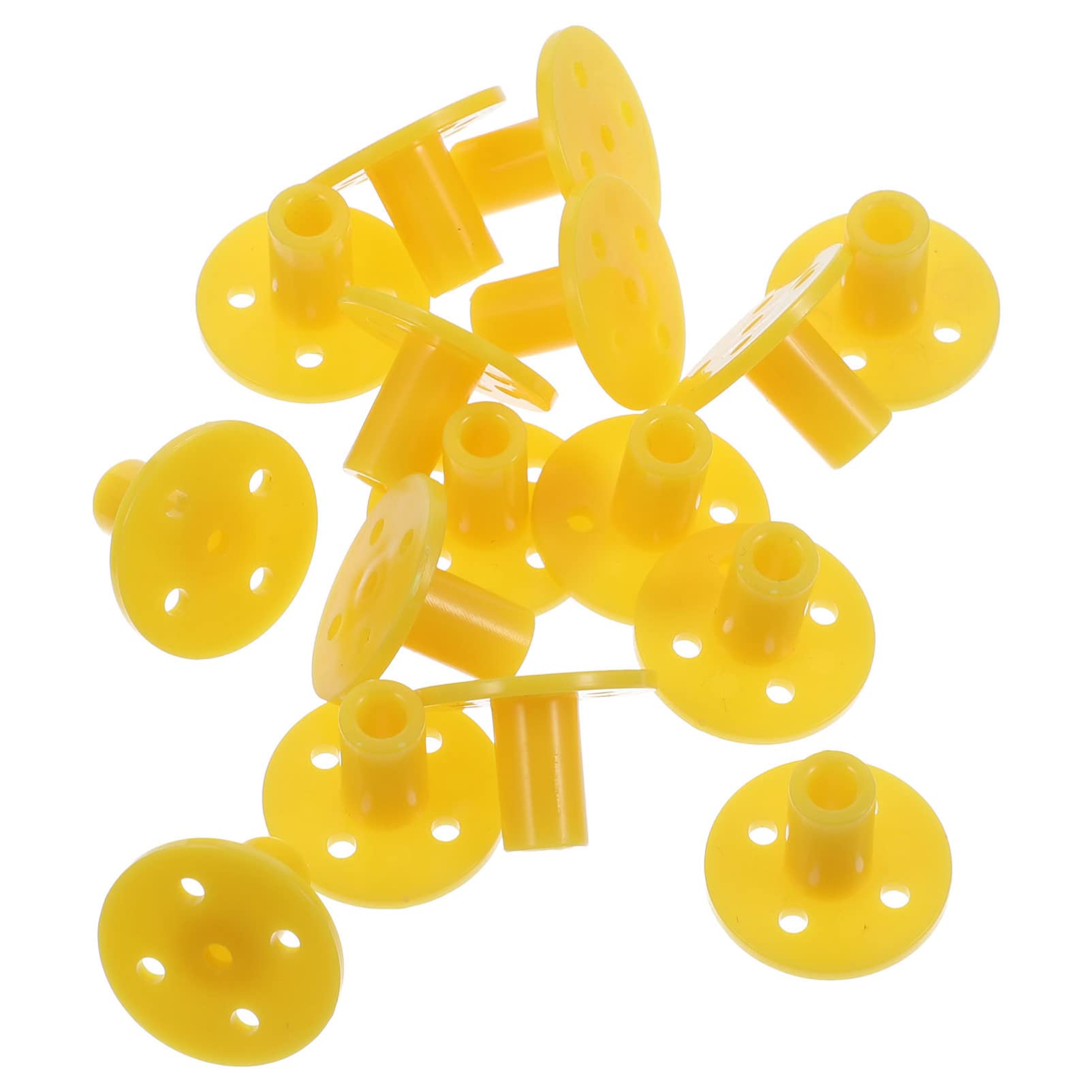 ibasenice Strong Plastic Flange 5mm DIY Model Coupling Fixed Flanges Industrial Decorative Fittings