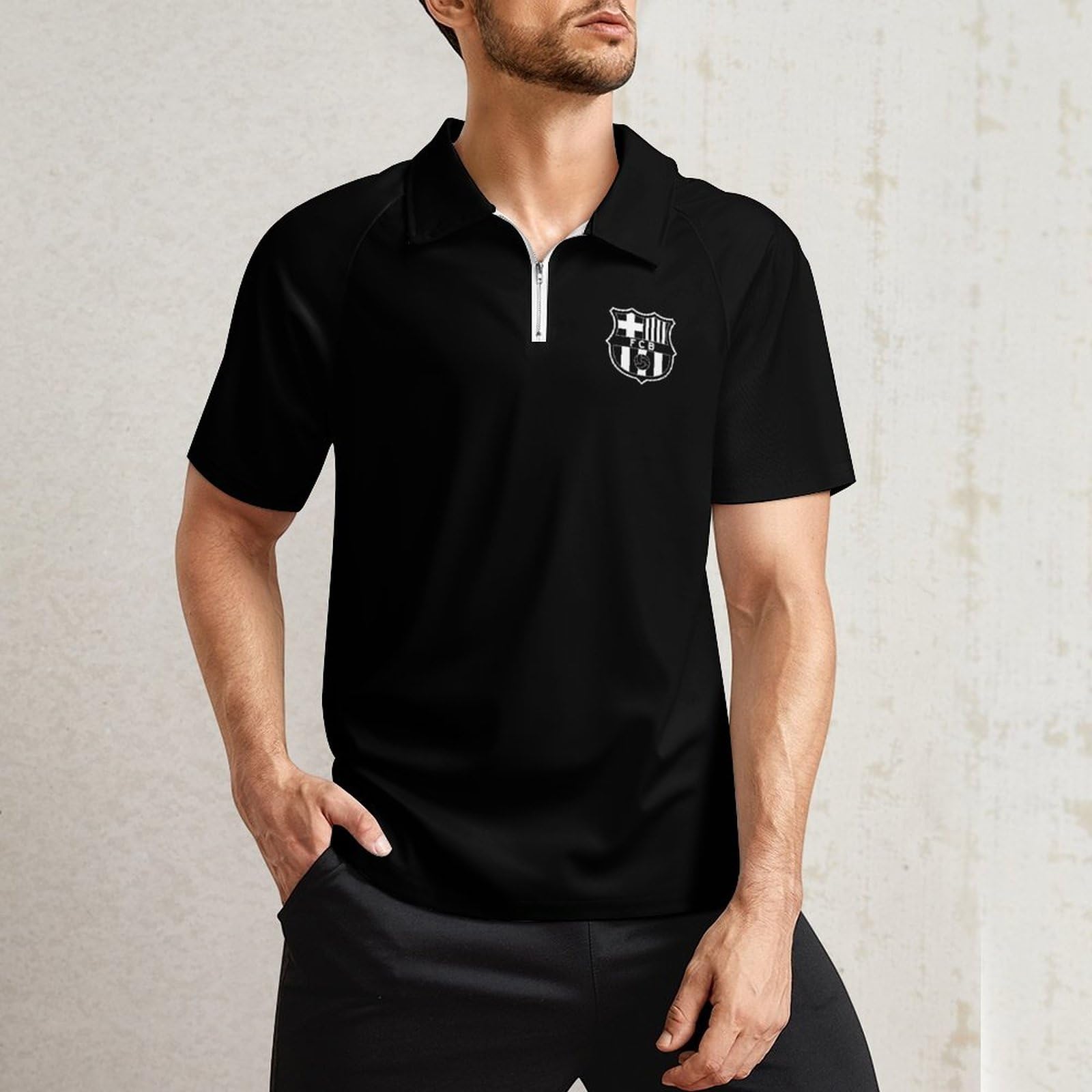 Amazon.co.jp: FCバルセロナ Tシャツ メンズ 半袖 ポロシャツ トップス