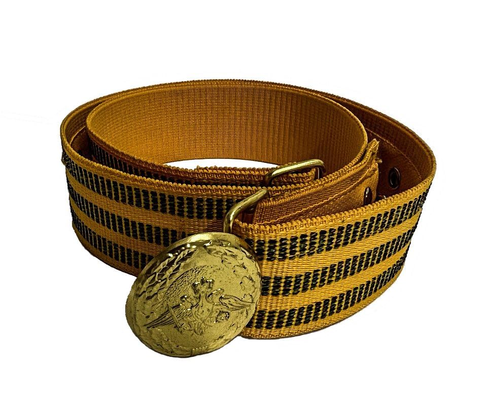 Belt Officer Ceremonial Yellow Hunting Hiking Russian Army Original