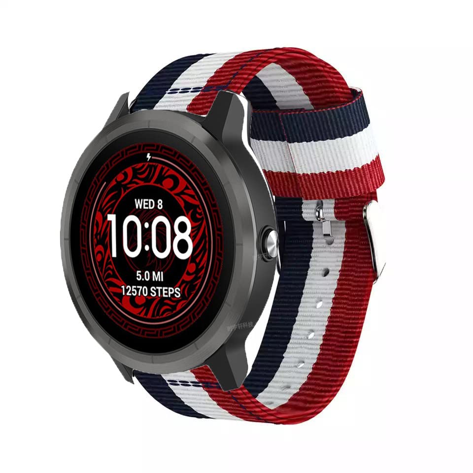Bracelet Garmin Vivoactive 4 nylon SCHIK pour Venu 2