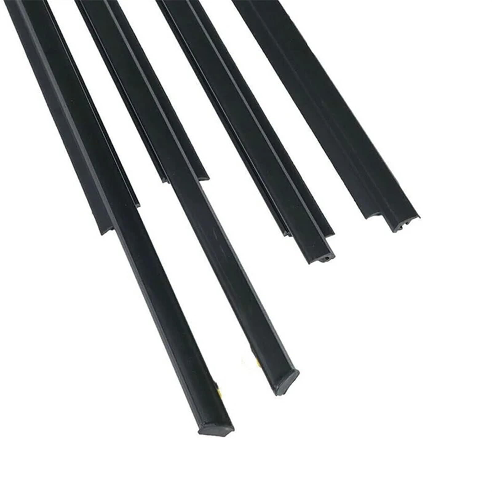afdichting van autoruiten 4 Stuks Tochtstrip Waterdichte Druk Strip Afdichting Riem Molding Trim Voor Toyota Voor Prius 2010-2015 Deurafdichting