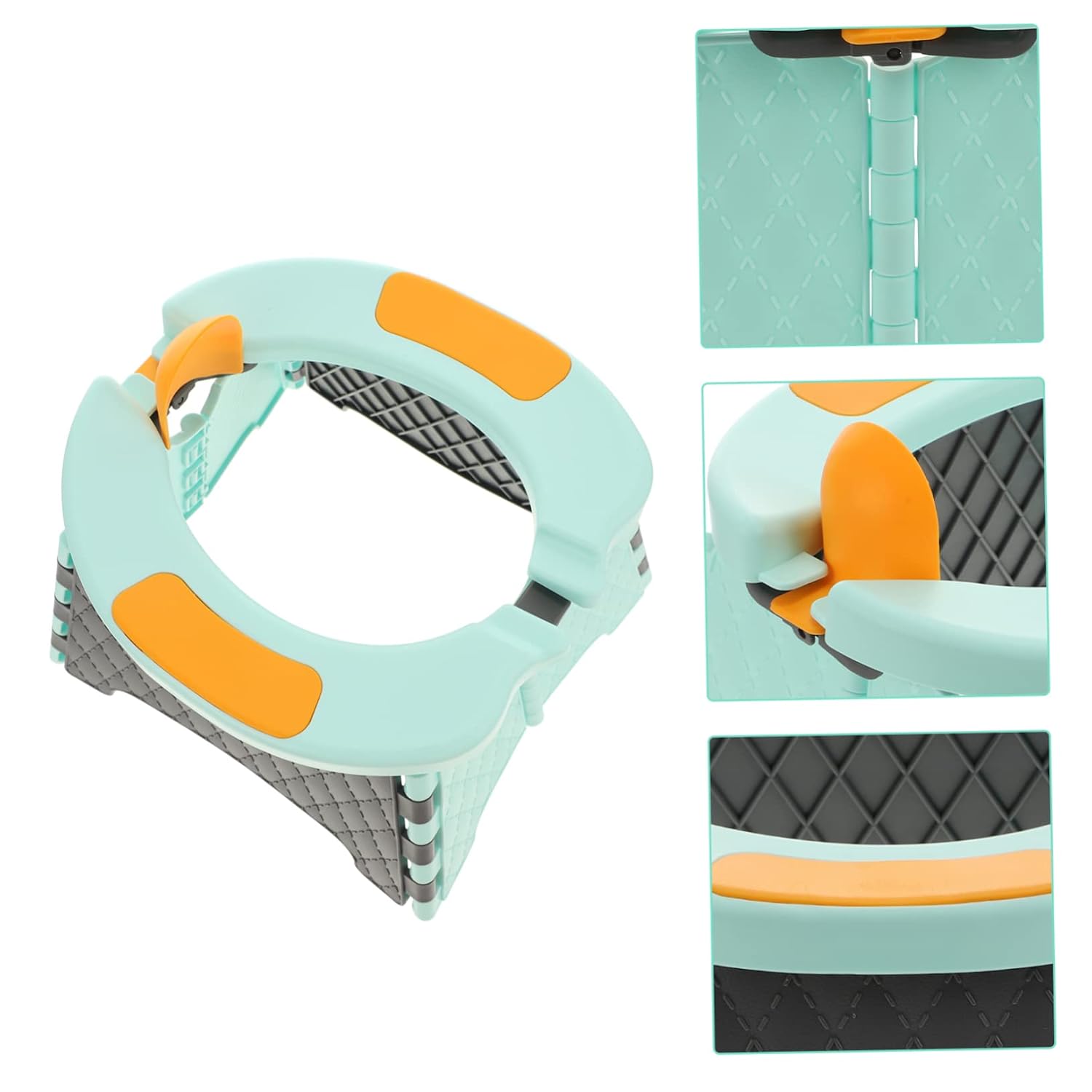 1set Portable Folding Boy Girl Potty Seat for Travel Compact and Lightweight Design Includes for Camping and Car Trips Material Easy to Clean
