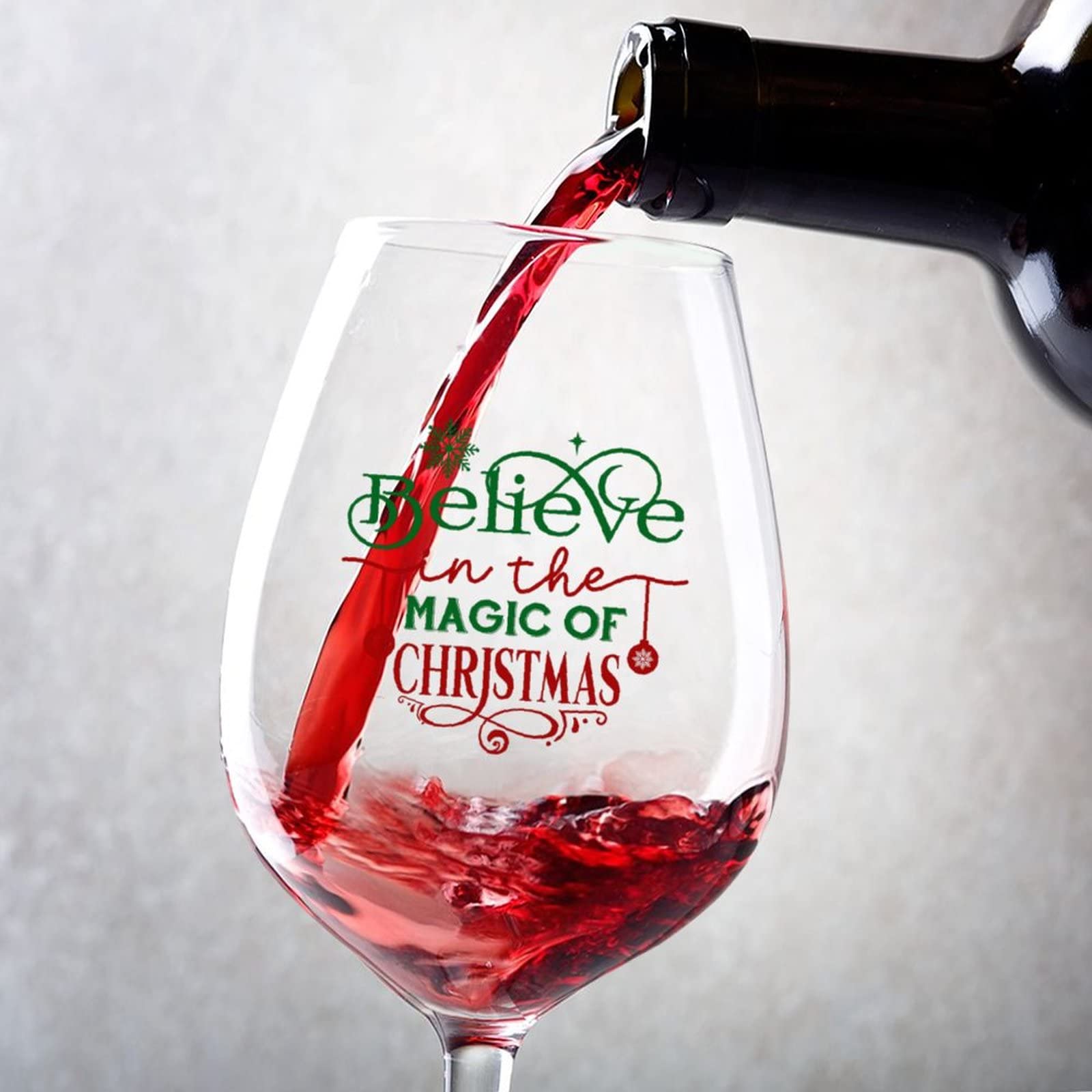 Verres à vin pour les amateurs de vin idée cadeau de Noël