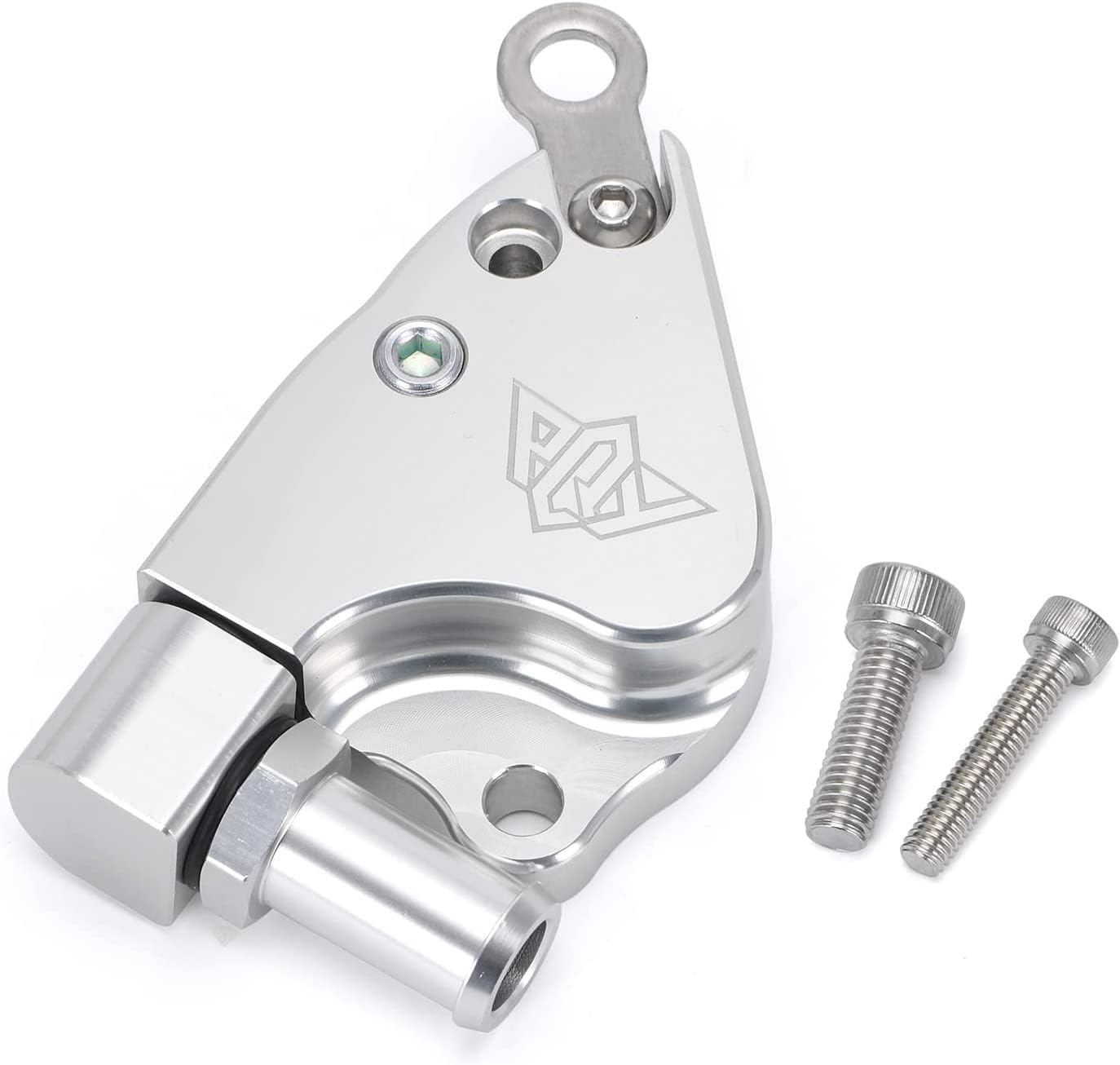 Intake Manifold Adapter Recirculation Fitting on K24s to Install K20 Style Manifold on K24 Heads Silver