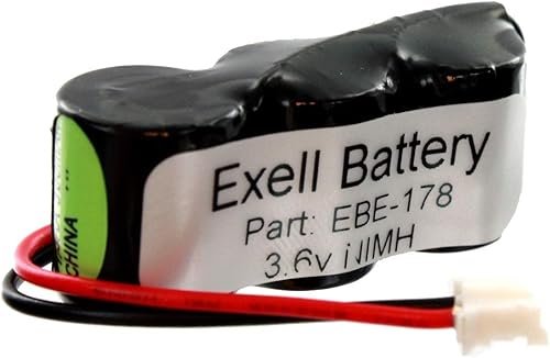 Exell Battery La batería de estación meteorológica se adapta y reemplaza, Oregon Scientific STR918, Oregon Scientific STR928, Oregon Scientific