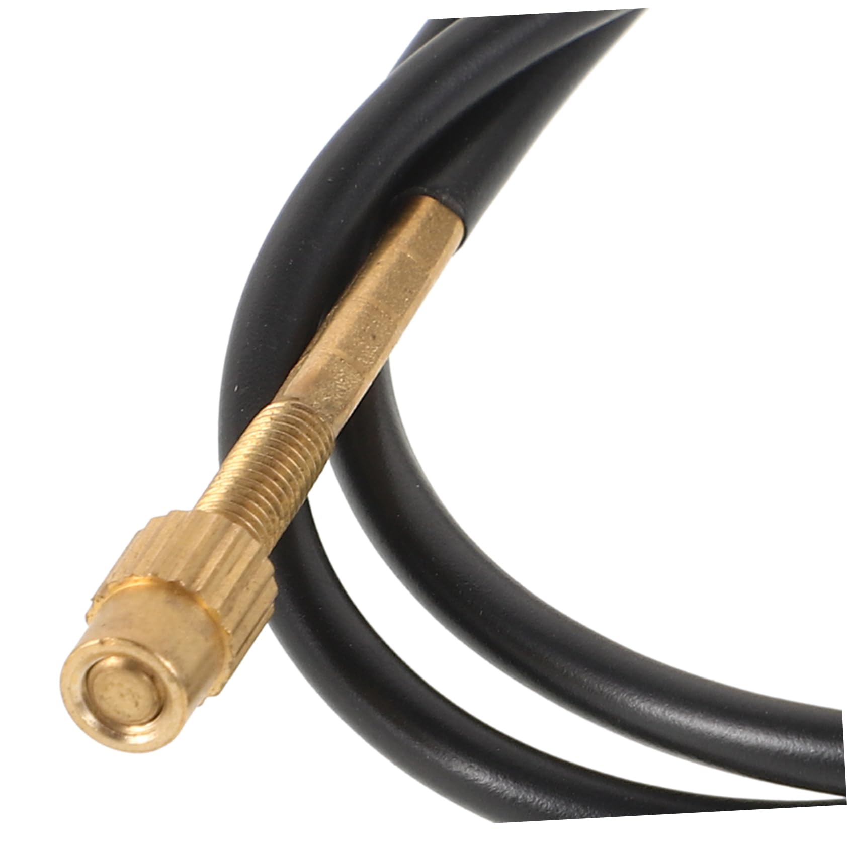 DECHOUS Bass Tail Ropes 4/4 Size 2pcs Yellow Steel Tail Cord Replacement Parts Optimize Bass Sound