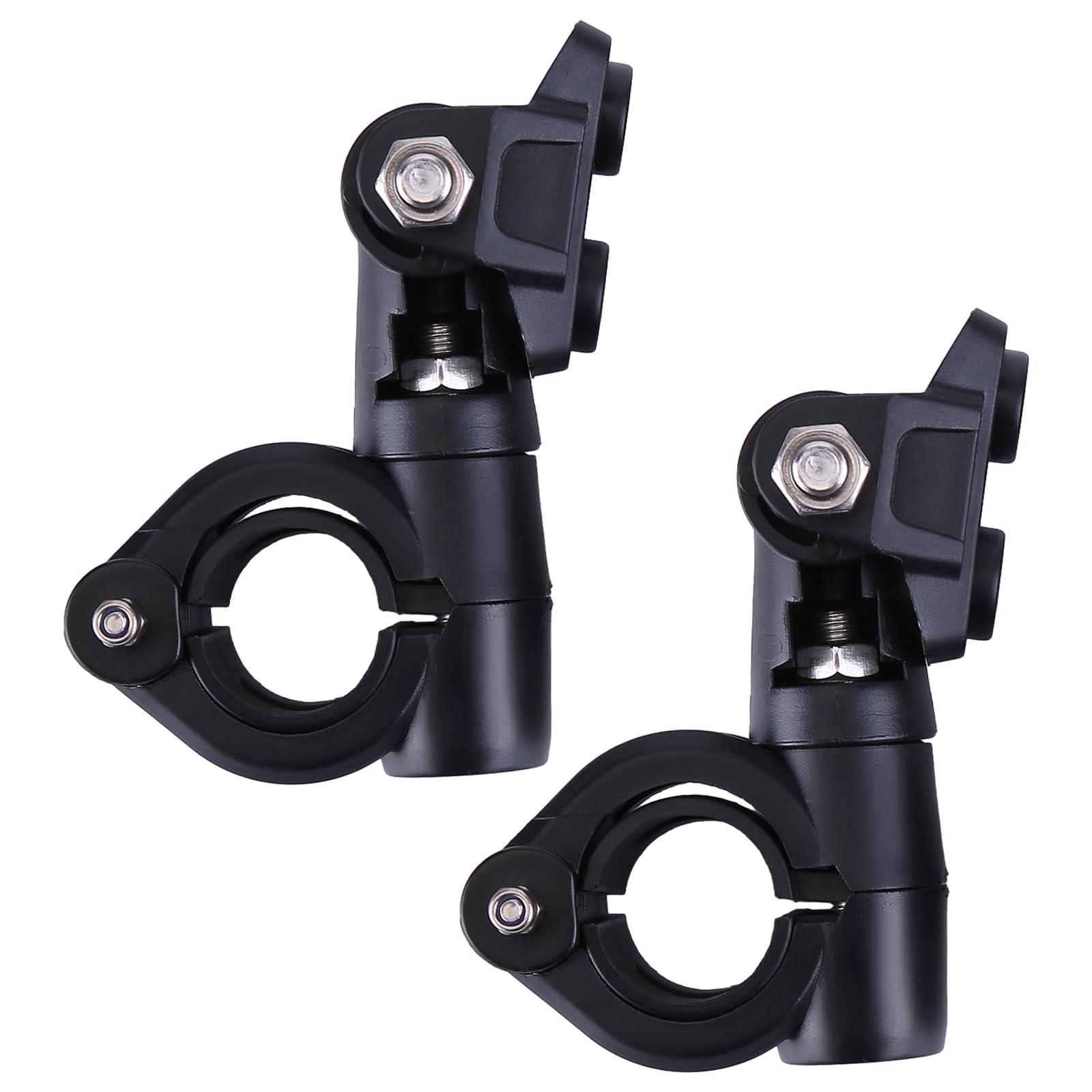 2X Fari supplementari per moto fendinebbia, faro LED 12V, griglia di protezione + cablaggio 40W 4000LM Adatto per BMW R1200GS F850GS