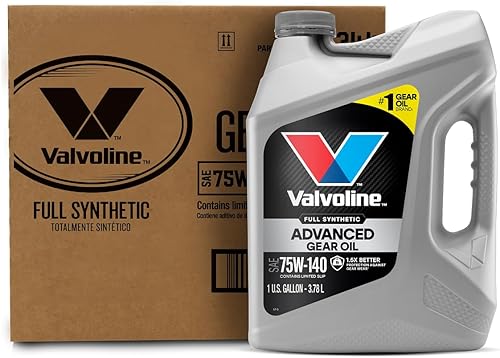 Vista 44 de Aceite sintético Valvoline SAE 75W-90 completo para engranajes