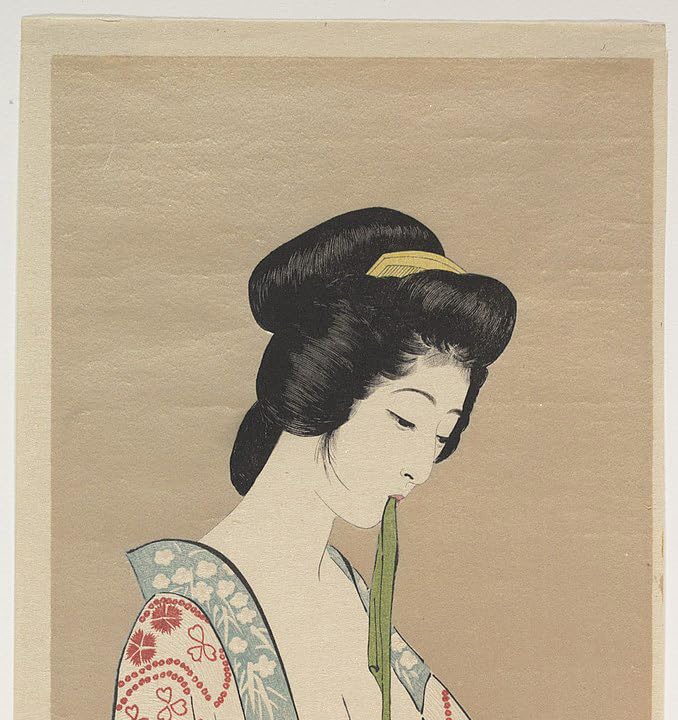 橋口五葉 長襦袢の女 橋口五葉｢長襦袢の女｣ | 山田書店美術部